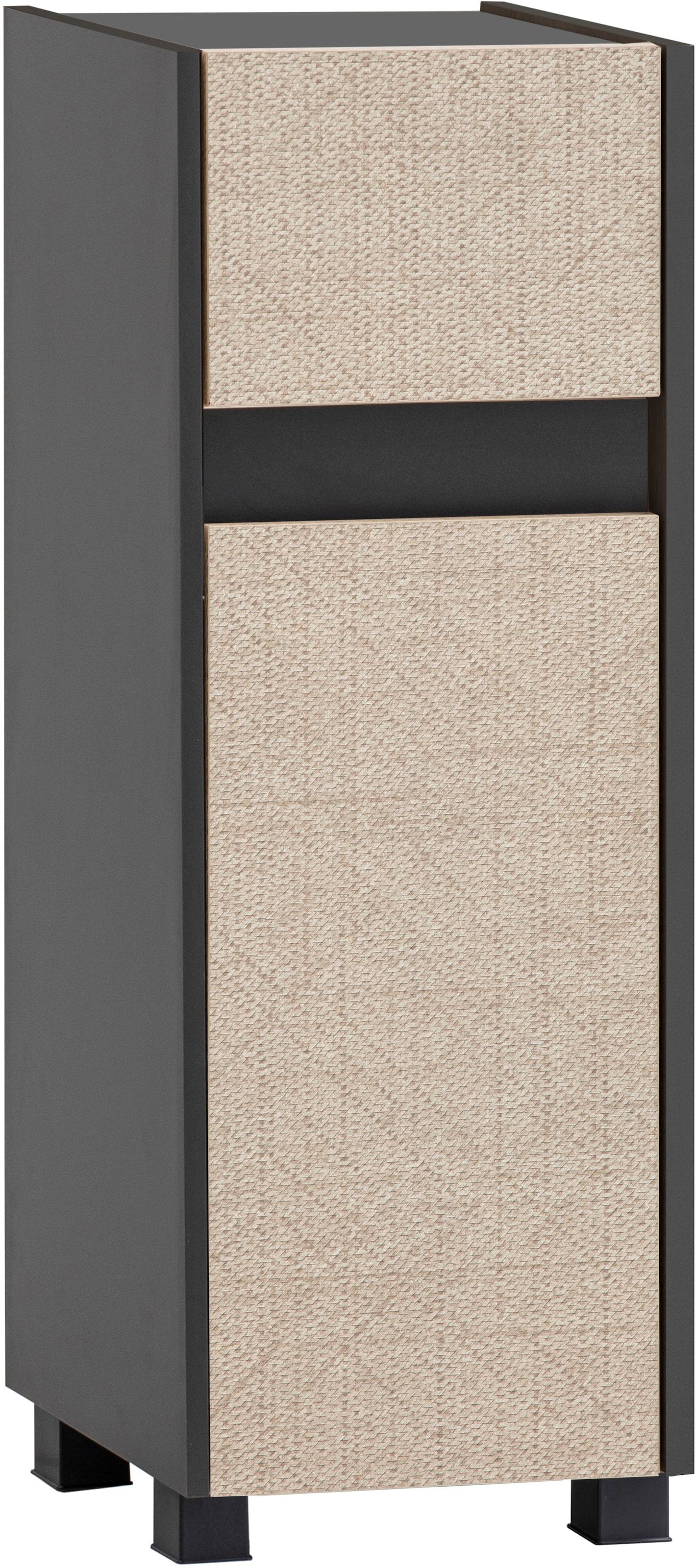 Tchibo - Highboard »Sander« - 30,2x33x84,8cm - anthrazit -