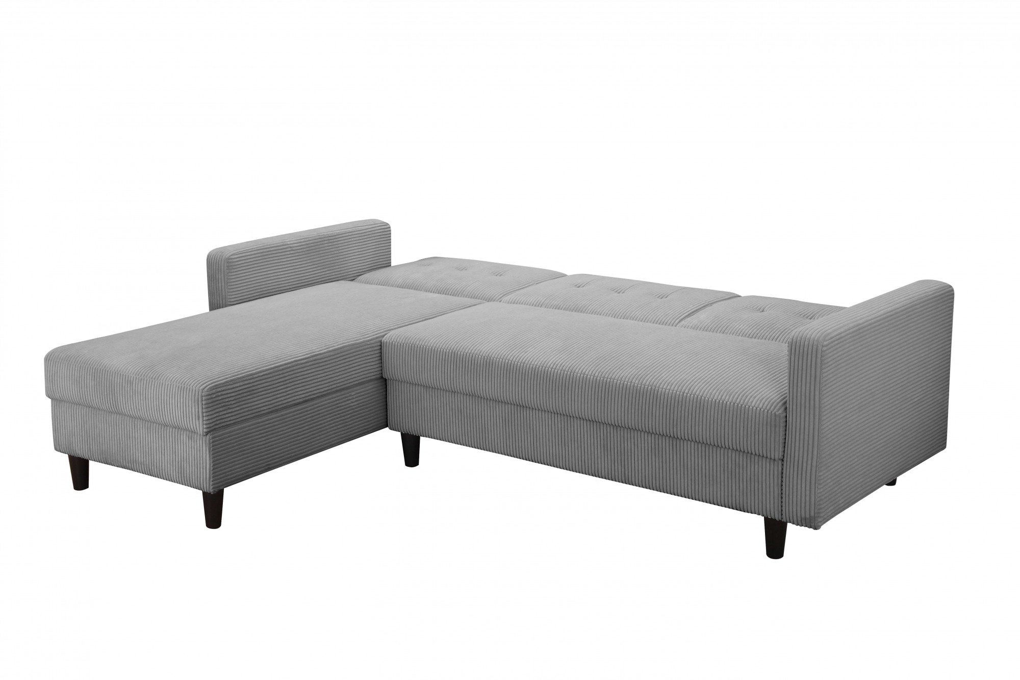 Dorel Home Ecksofa »Hartford II«, mit Bettfunktion und Stauraum, Recamiere beidseitig montierbar