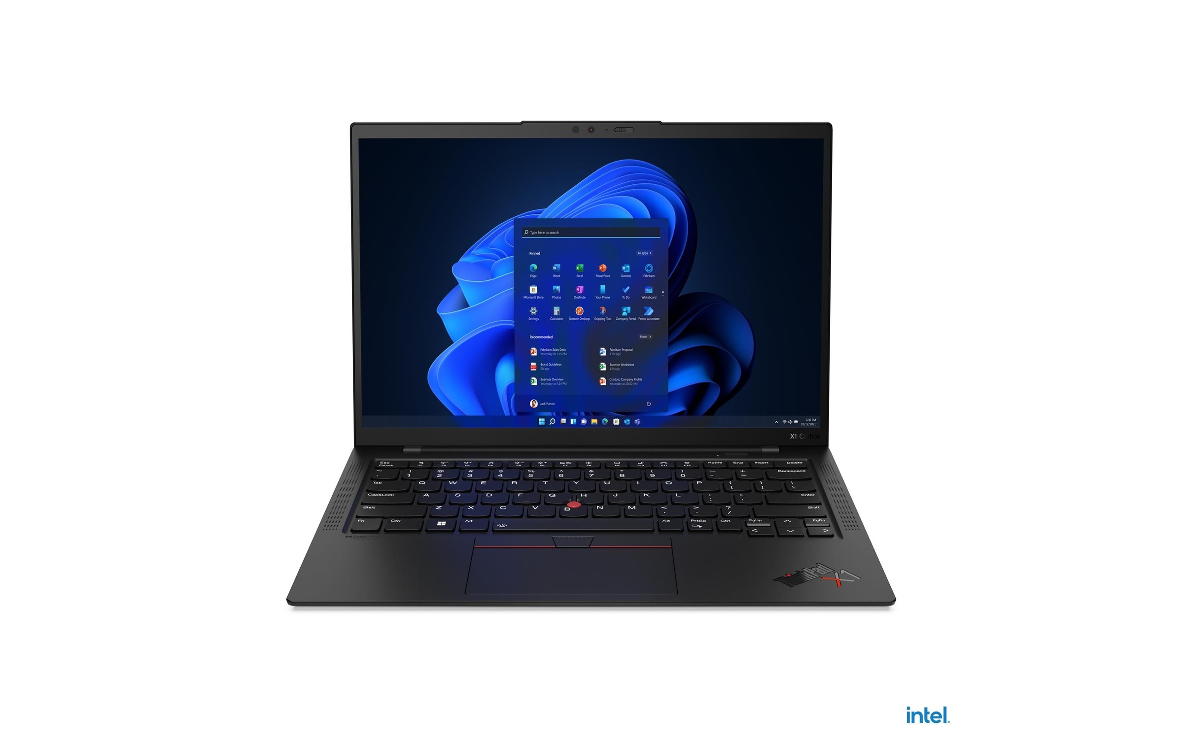 Lenovo Convertible Notebook »Lenovo ThinkPad X1C G10, i5-1235U, W11-P DG«, / 14 Zoll, Intel