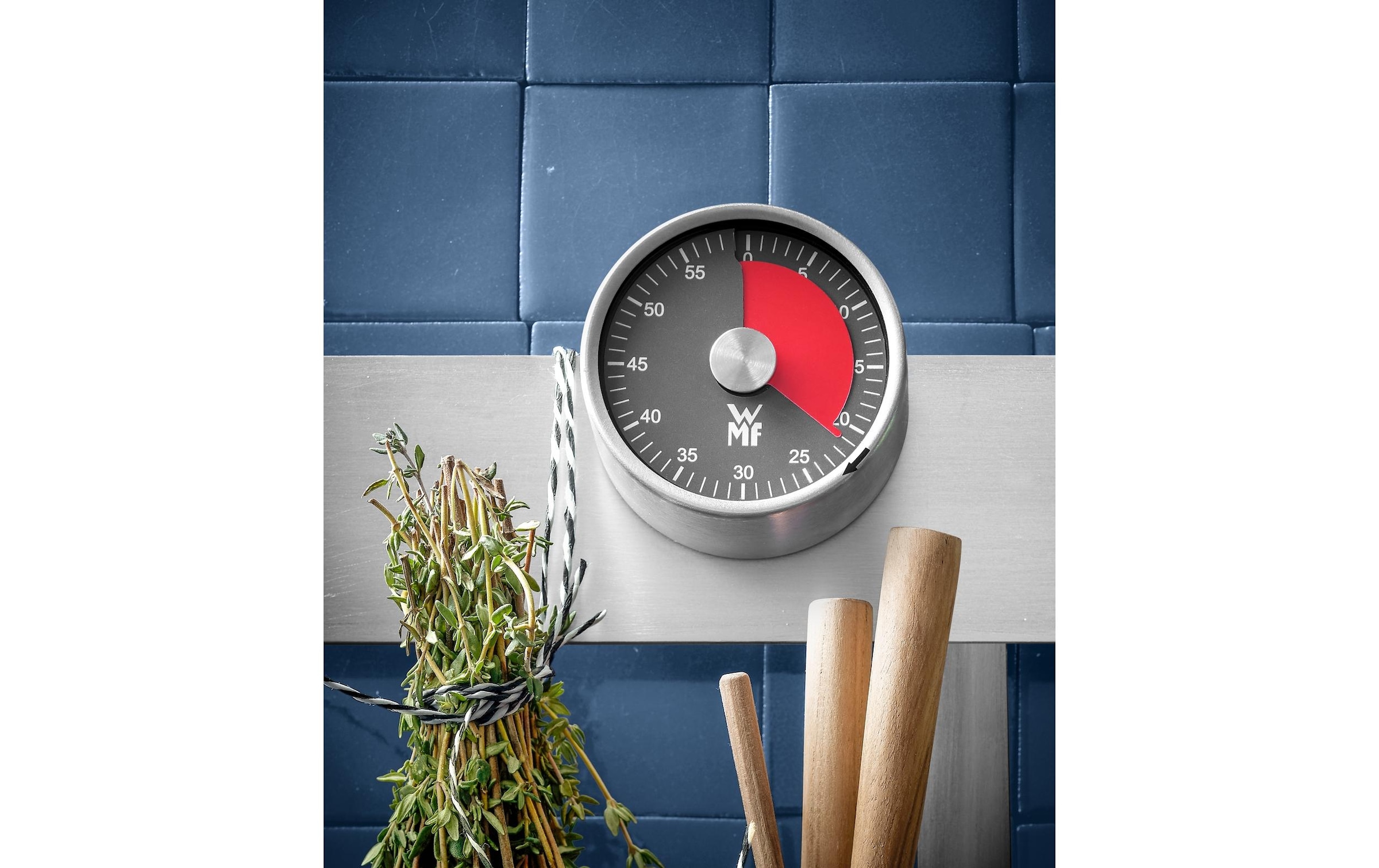 WMF Küchentimer »Schwarz/Silberfarben«