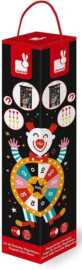 Janod Spiel »Magnetisches Dartspiel - Zirkus«