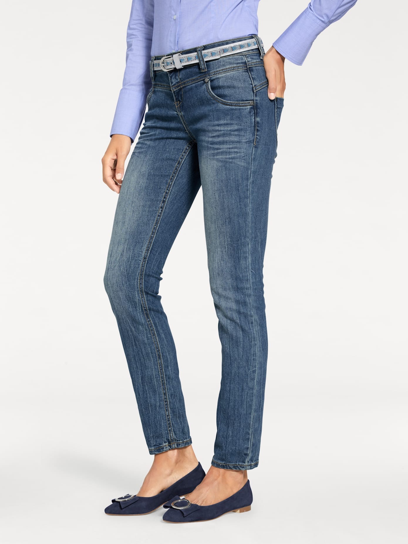 LINEA TESINI by heine Bequeme Jeans 1 Stk.
