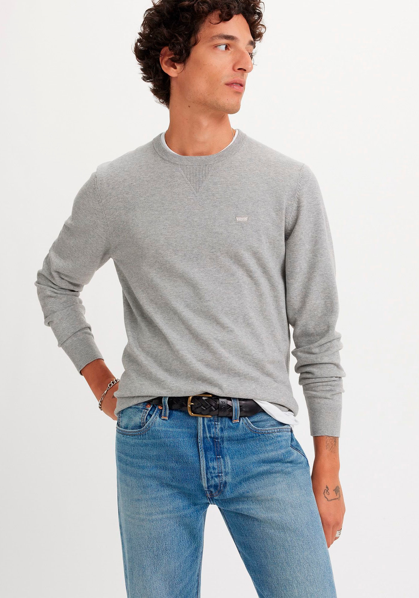 Levi's® Rundhalspullover »LIGHTWEIGHT HM SWEATER«