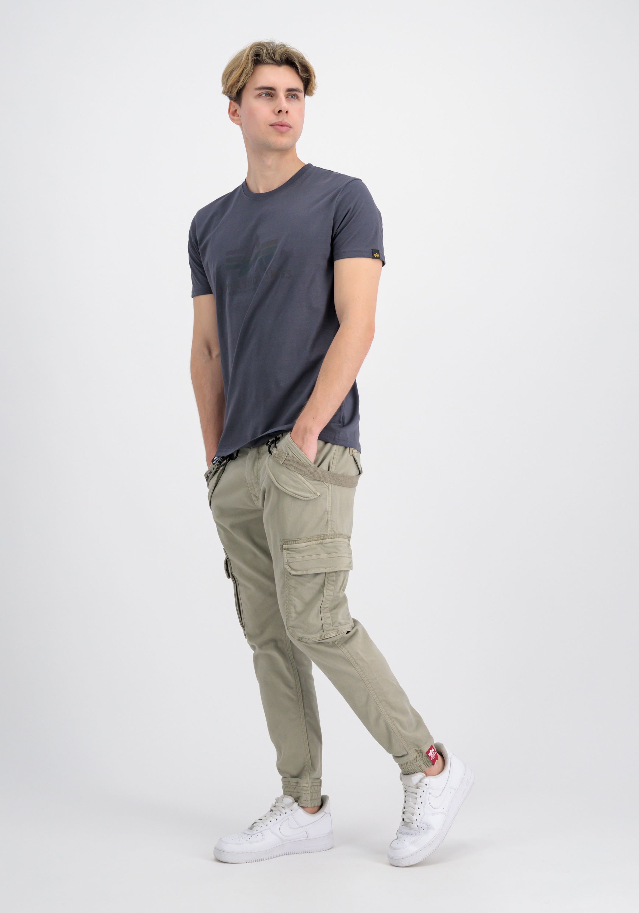 Alpha Industries T-Shirt »Alpha Industries Men - T-Shirts Basic T-Shirt BL Rainbow Ref.«
