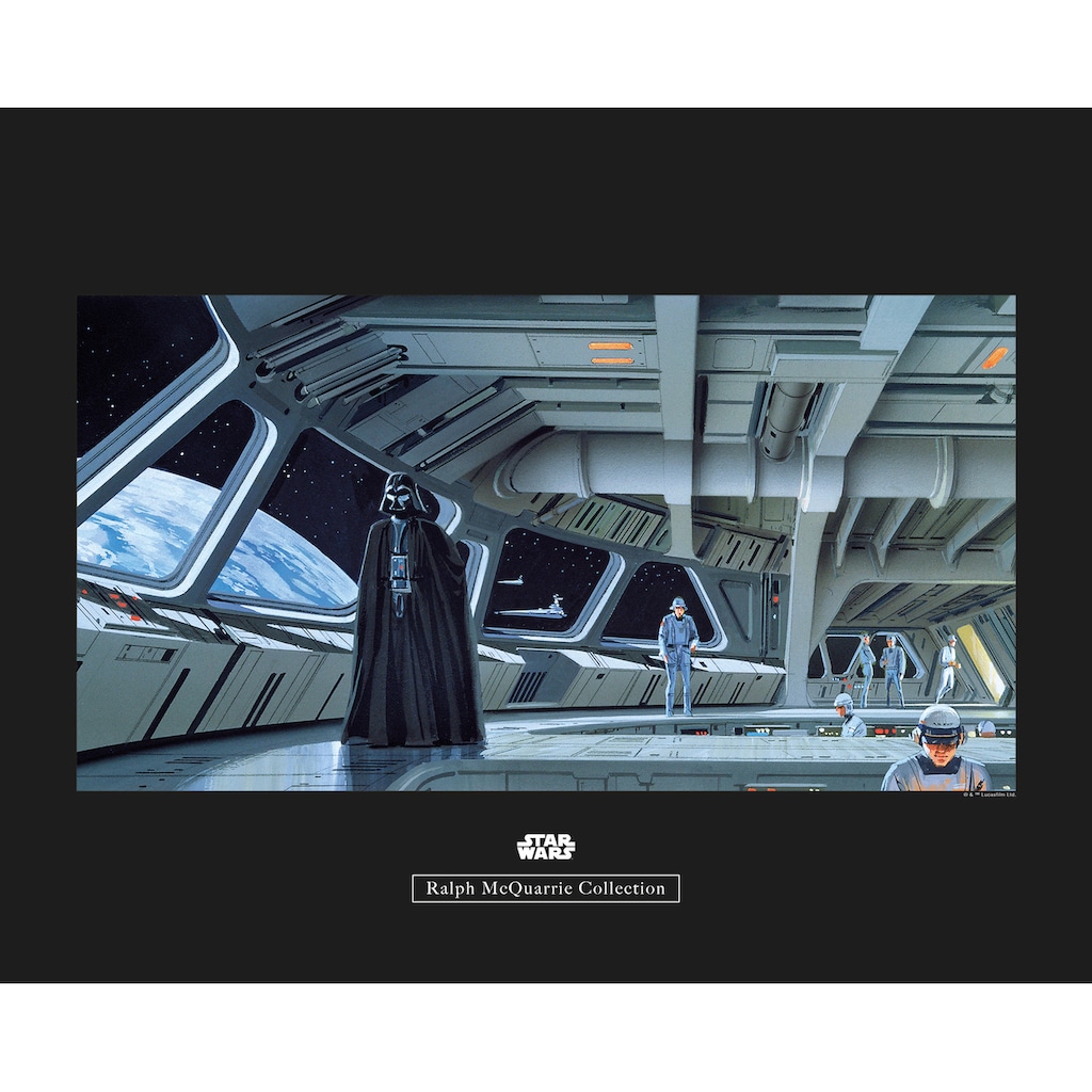 Komar Poster »Star Wars Classic RMQ Vader Commando Deck«, Star Wars, (1 St.)