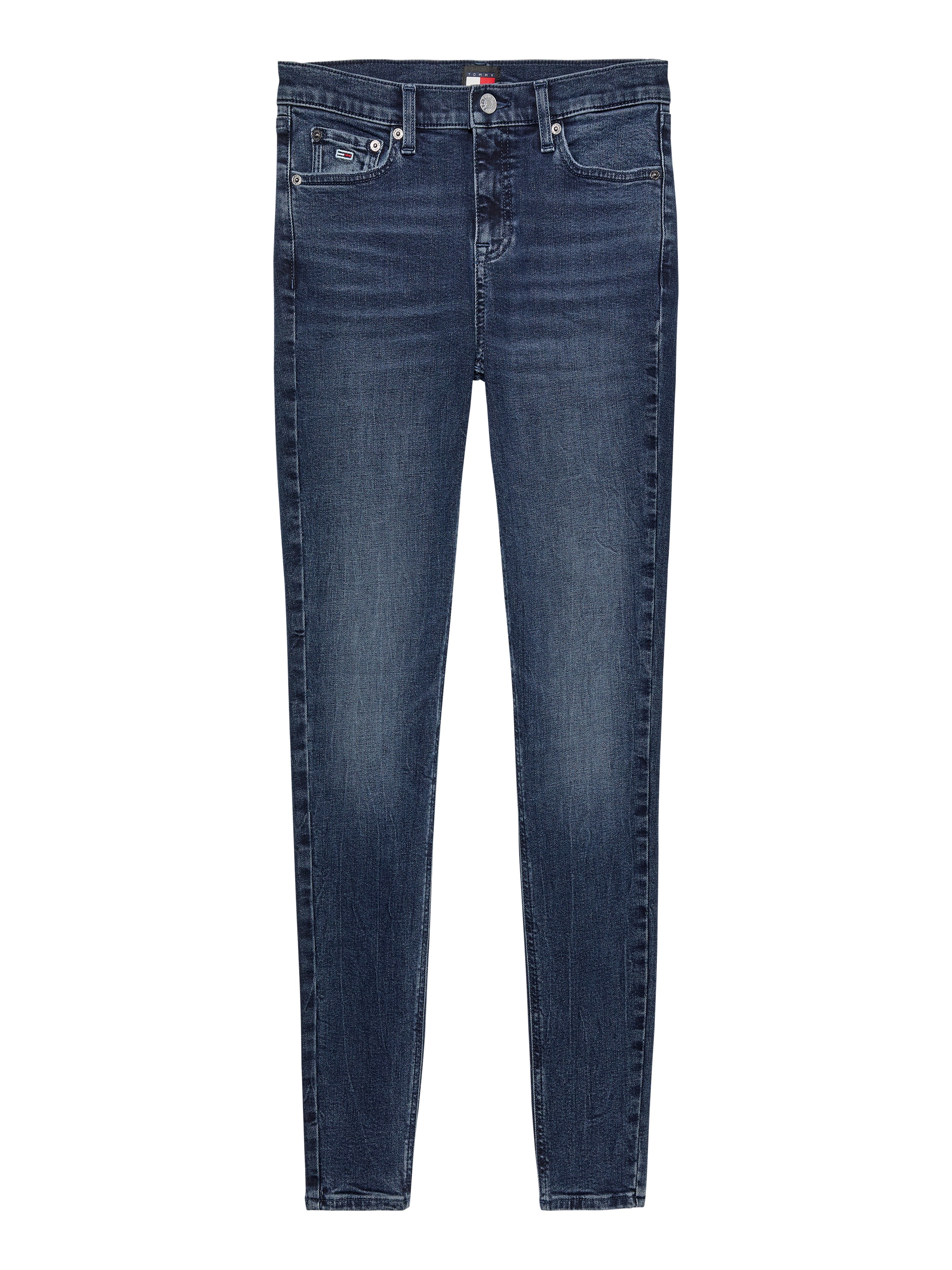 Tommy Jeans Skinny-fit-Jeans »Nora Mid Rise Skinny Fit«, mit Waschung, Logo-Badge