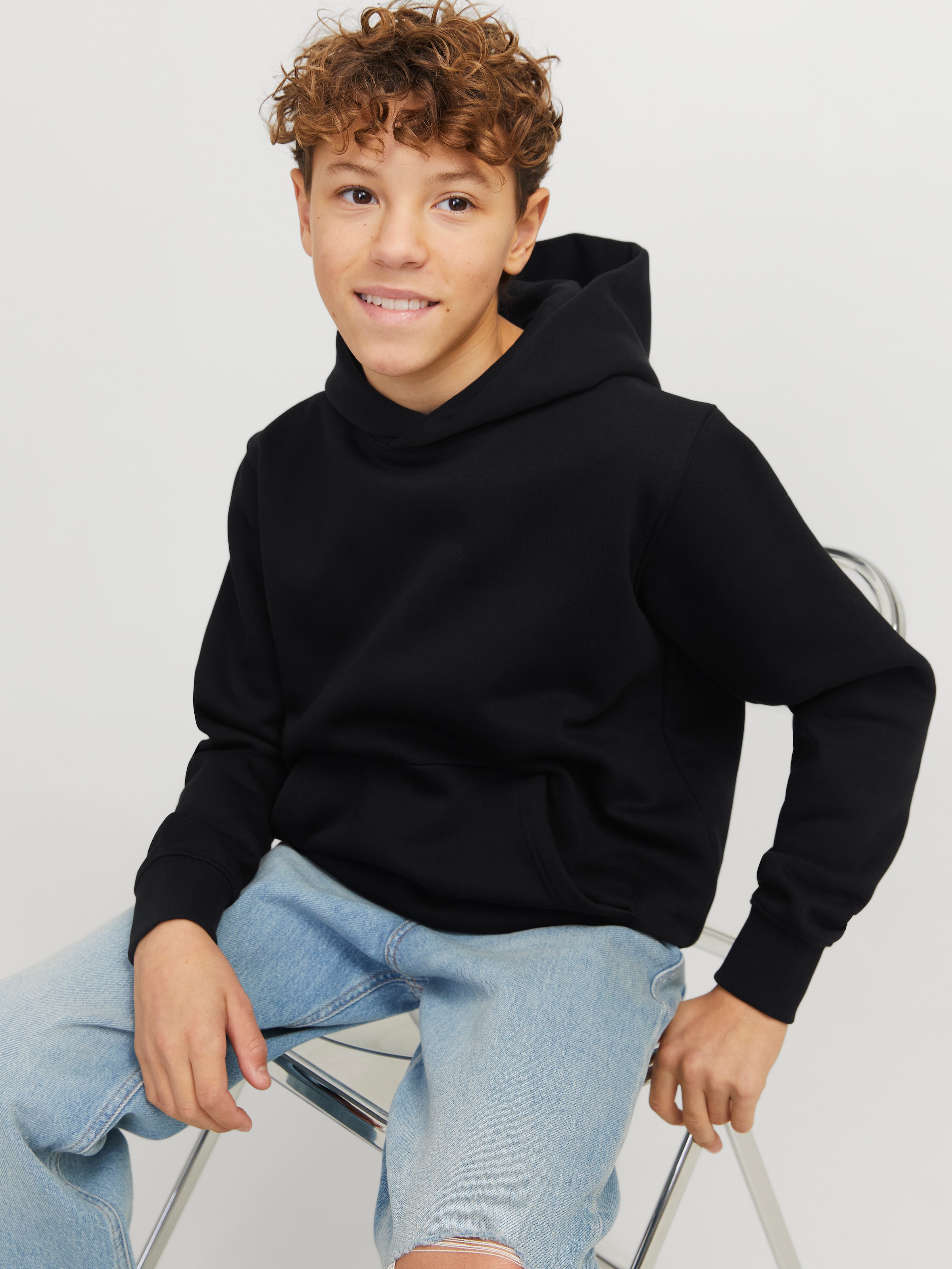 Jack & Jones Junior Kapuzensweatshirt »JJEURBAN EDGE SWEAT HOOD NOOS JNR«
