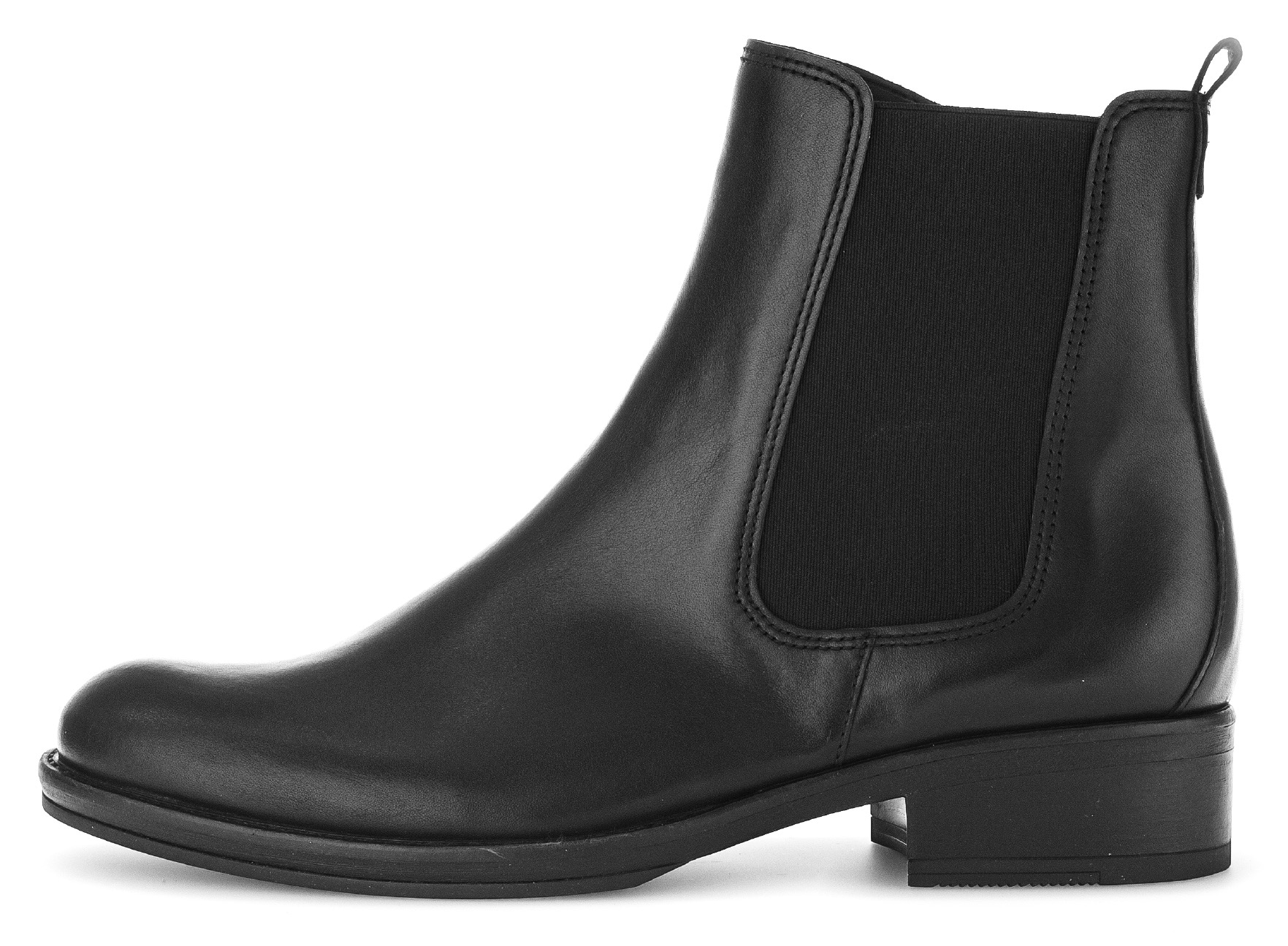 Gabor Chelseaboots, Blockabsatz, Businesschuh, Stiefelette mit OPTIFIT-Wechselfussbett