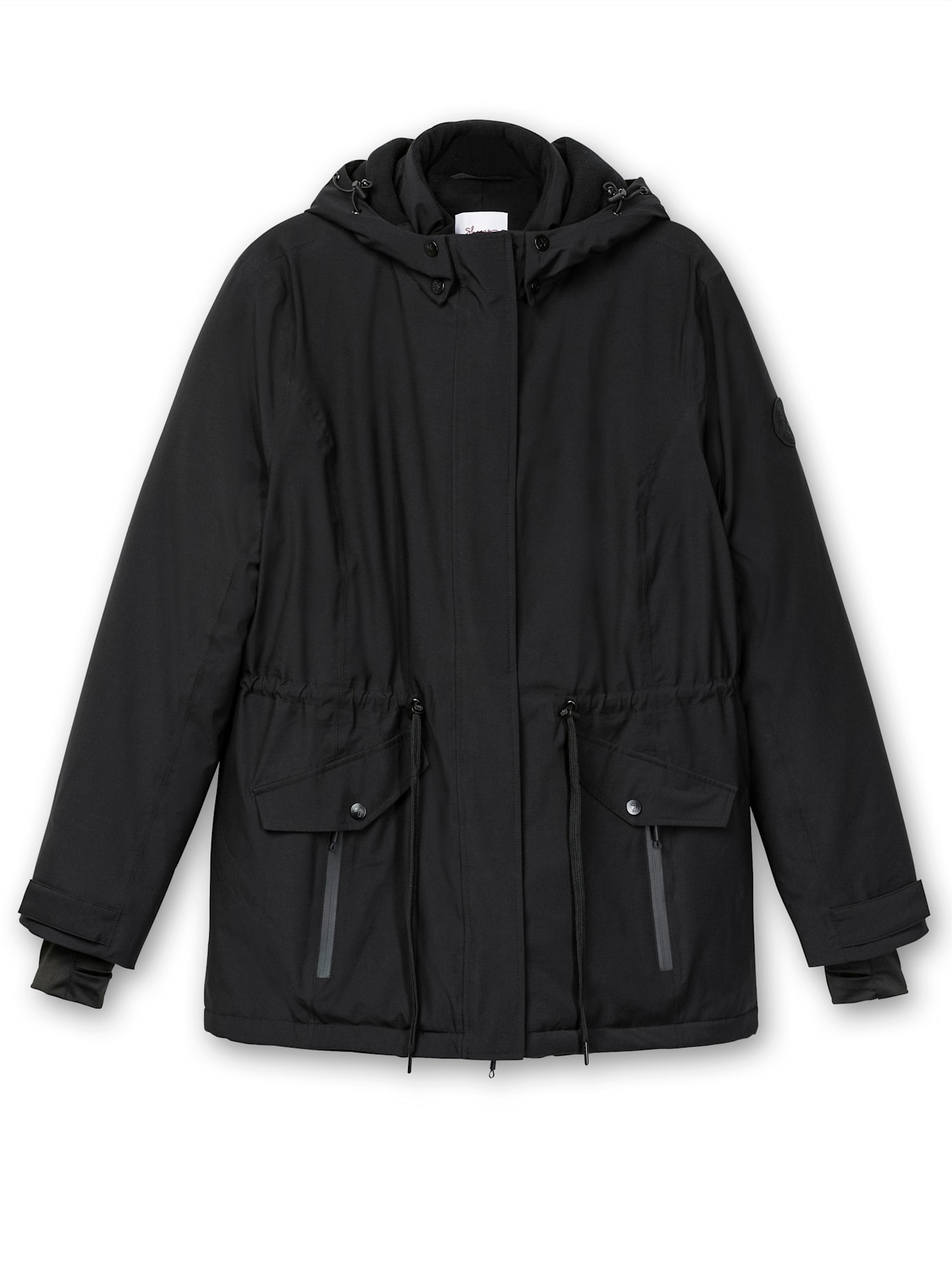 Sheego Funktionsjacke, mit Kapuze