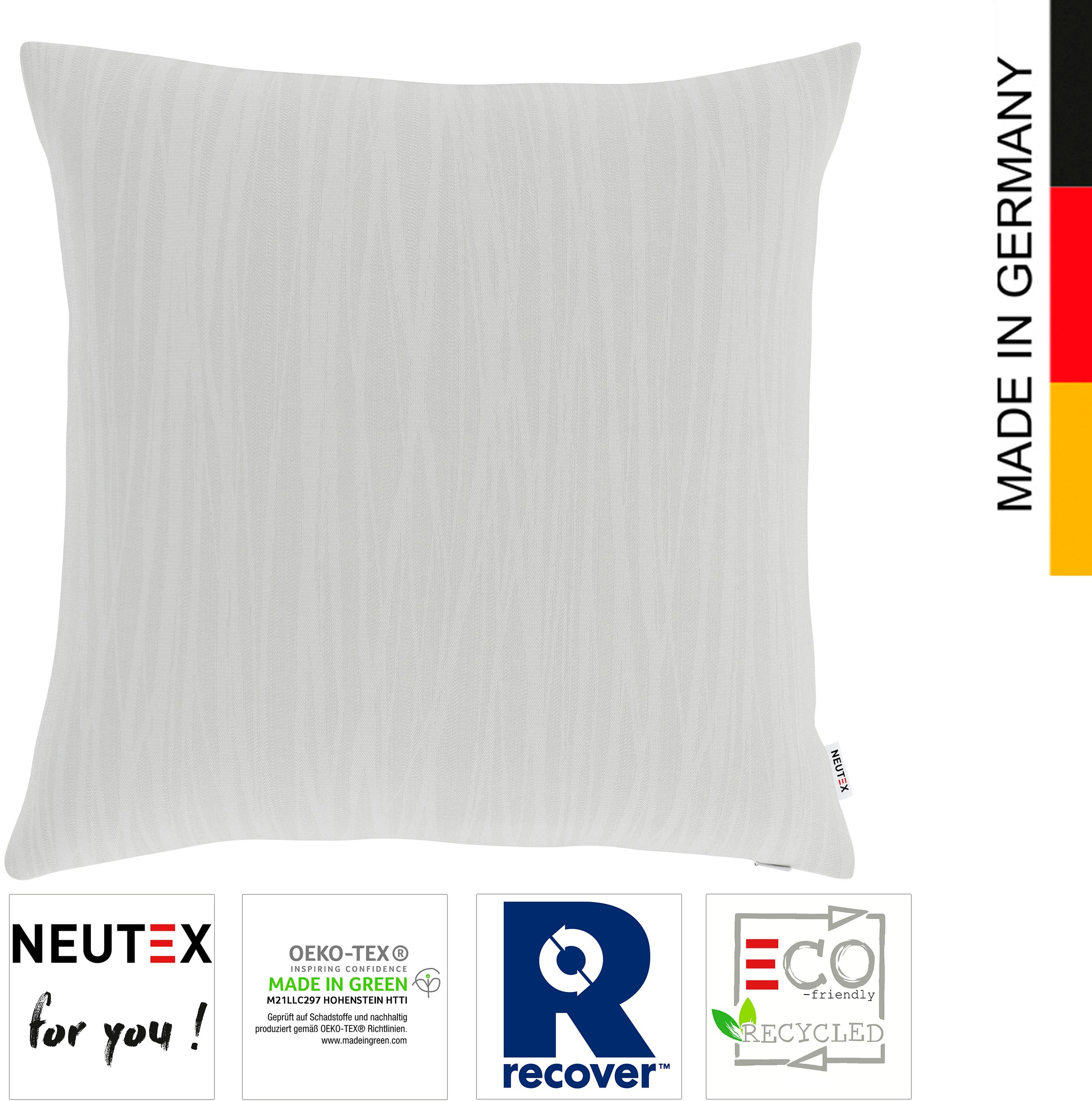 Neutex for you! Kissenhülle »David Eco«, (1 St.), ohne Füllung