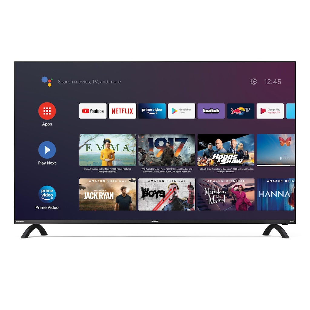 Sharp LCD-LED Fernseher »65DL3EA«, 164 cm/65 Zoll, 4K Ultra HD, Android TV