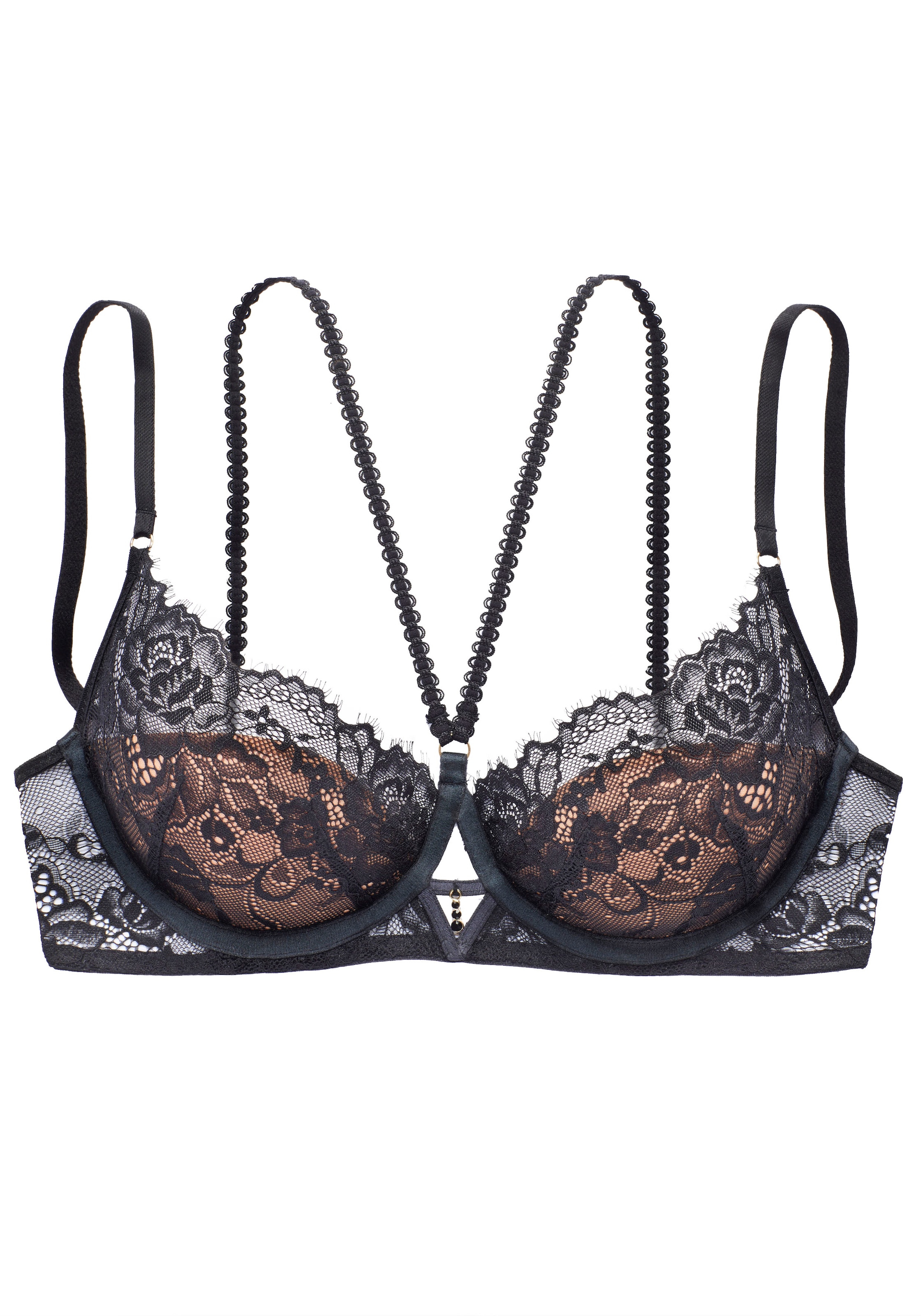 LASCANA Push-up-BH »Samara«, mit verführerischem Zierbändchen und Cut-Out, sexy Dessous