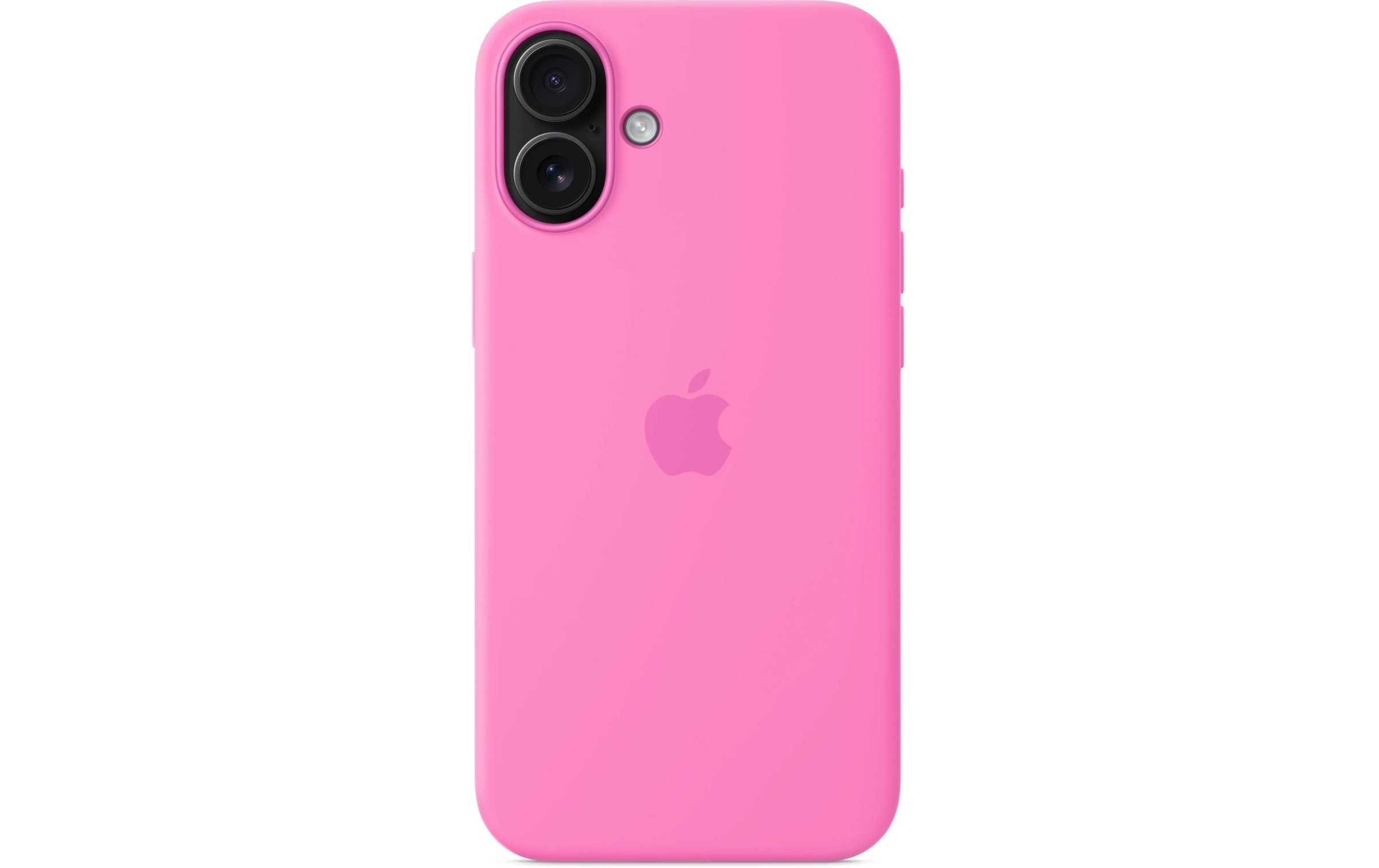 Apple Smartphone Silikon Case mit MagSafe, iPhone 16 Plus, Pfingstrose
