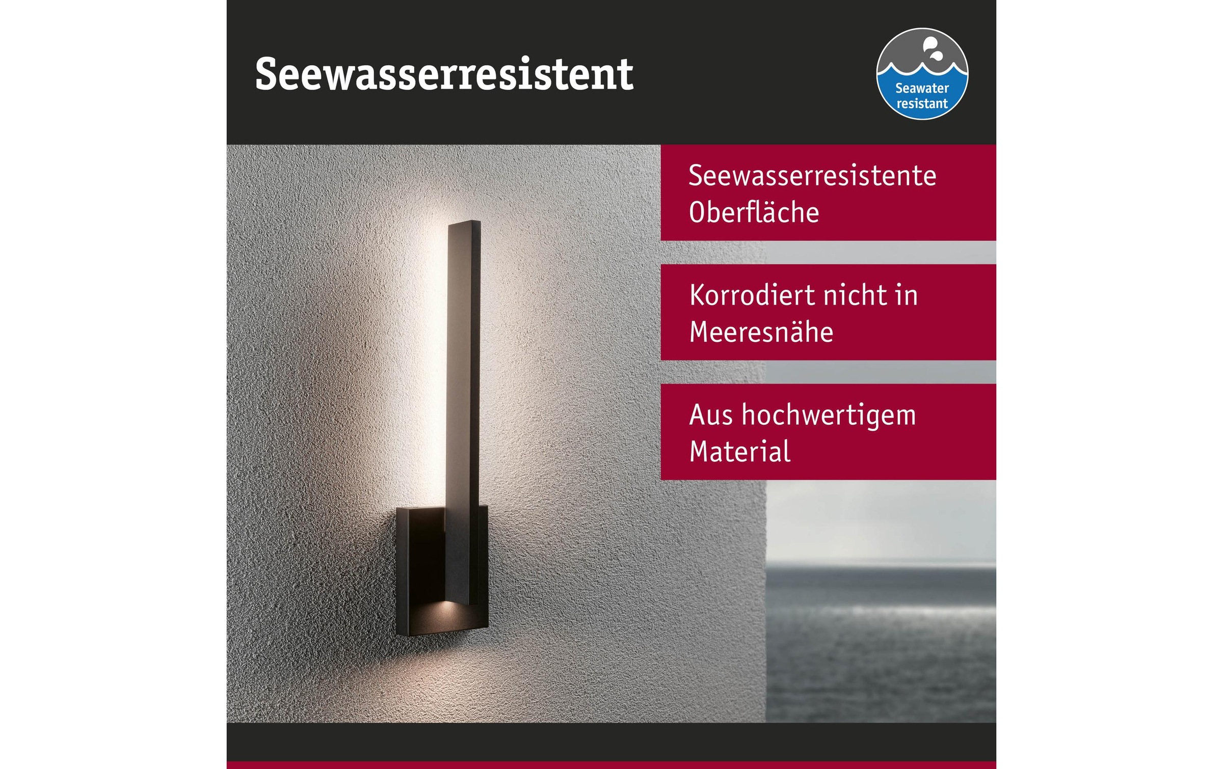 Paulmann LED Wandleuchte »Levka 3000K«