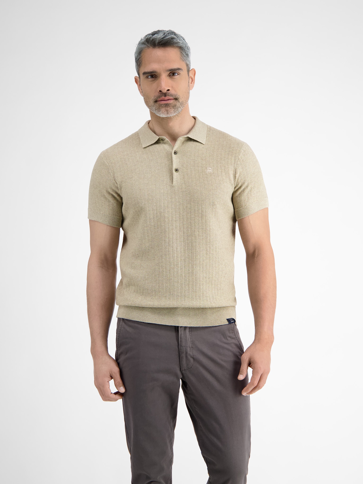 LERROS Poloshirt in Feinstrickqualität