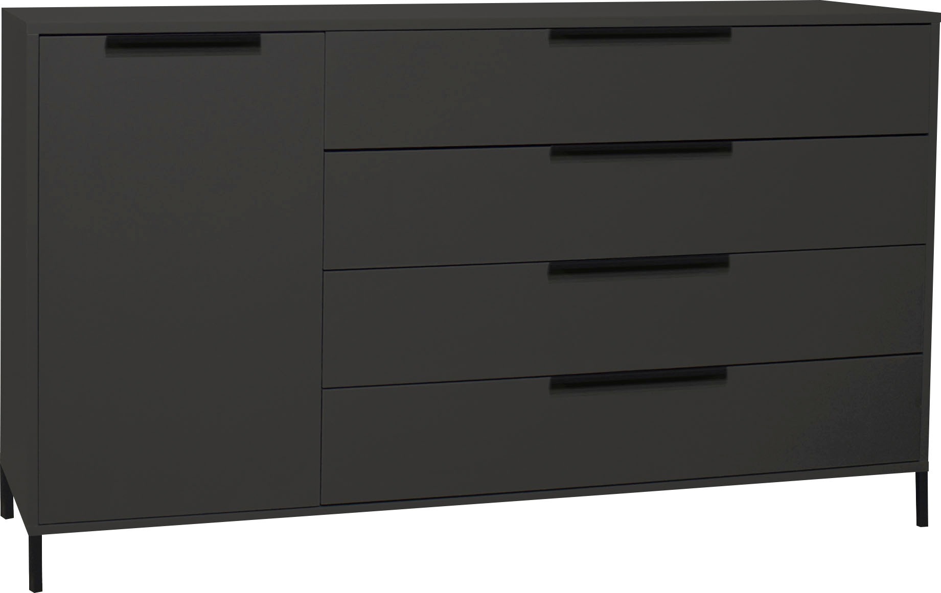 Mäusbacher Highboard »Bonnie TOPSELLER!«, Board mit Quadratgestell