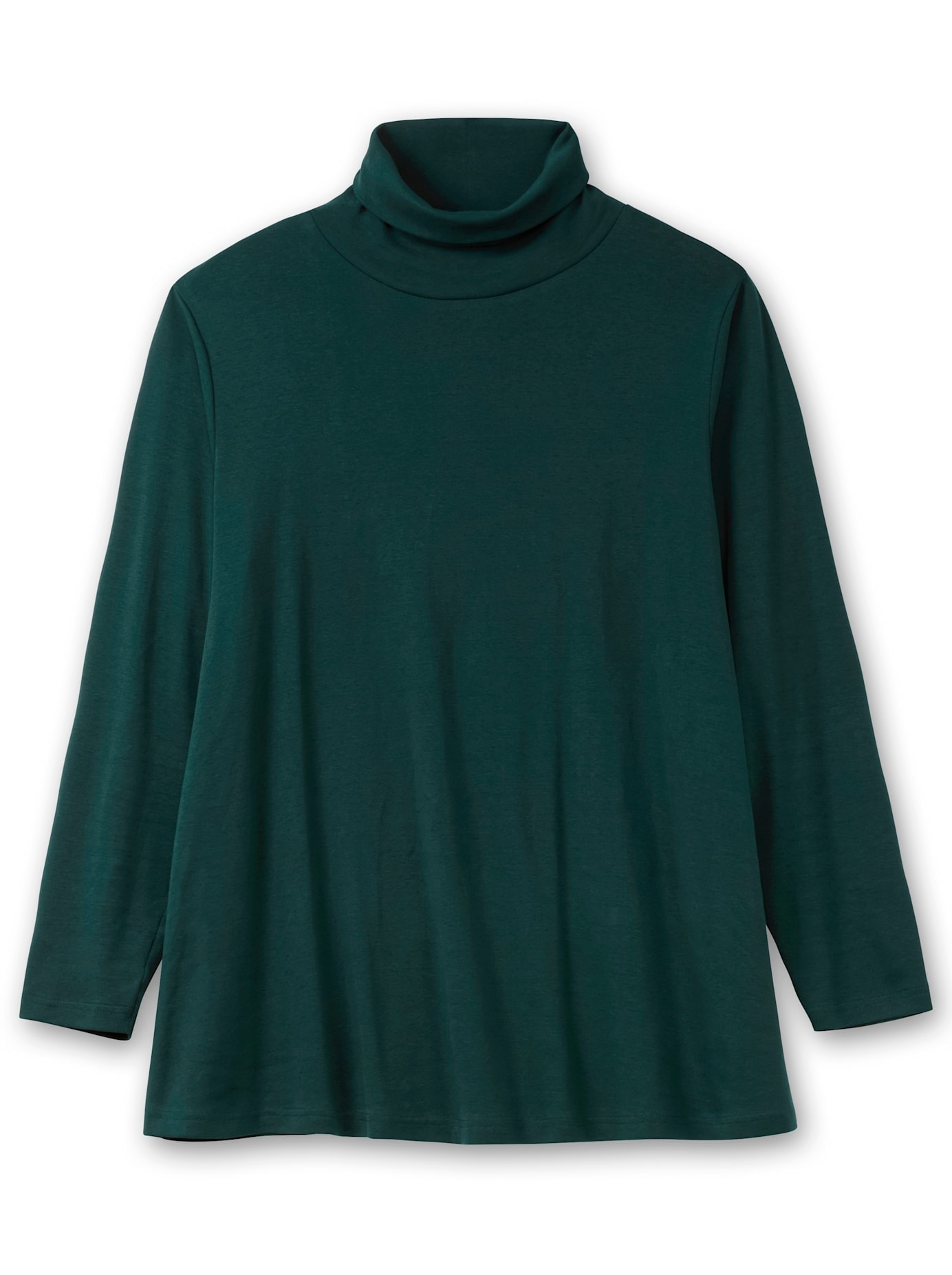 Sheego Langarmshirt »Rollkragen-Shirt«, (1 tlg.)