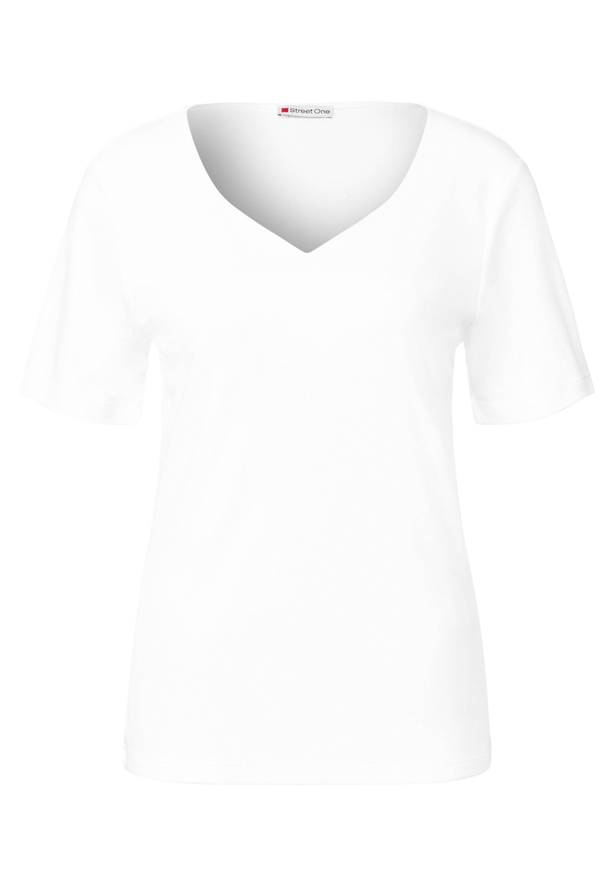 STREET ONE T-Shirt, mit Herzausschnitt