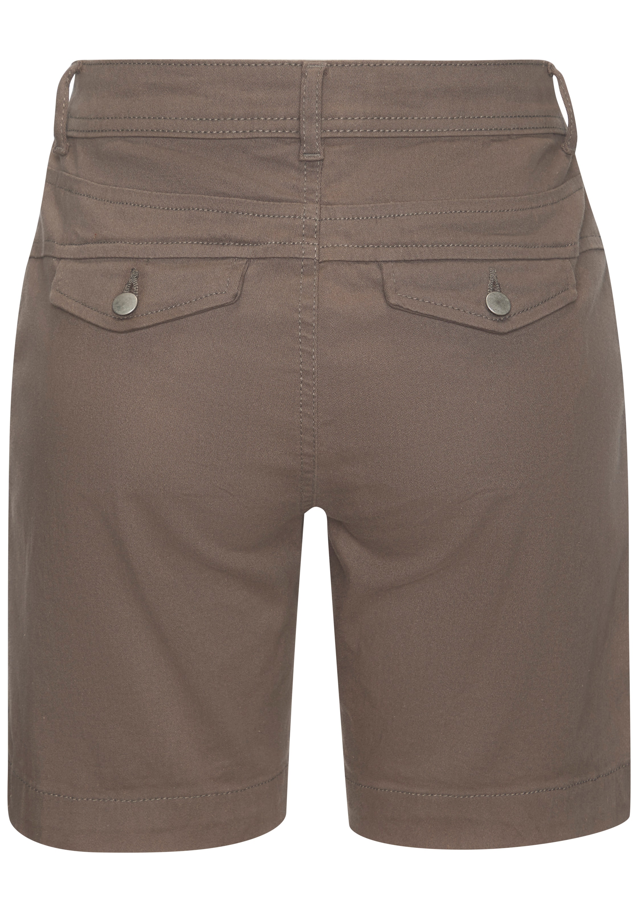 LASCANA Bermudas, zum Krempeln, aus elastischer Baumwolle, kurze Hose, Shorts