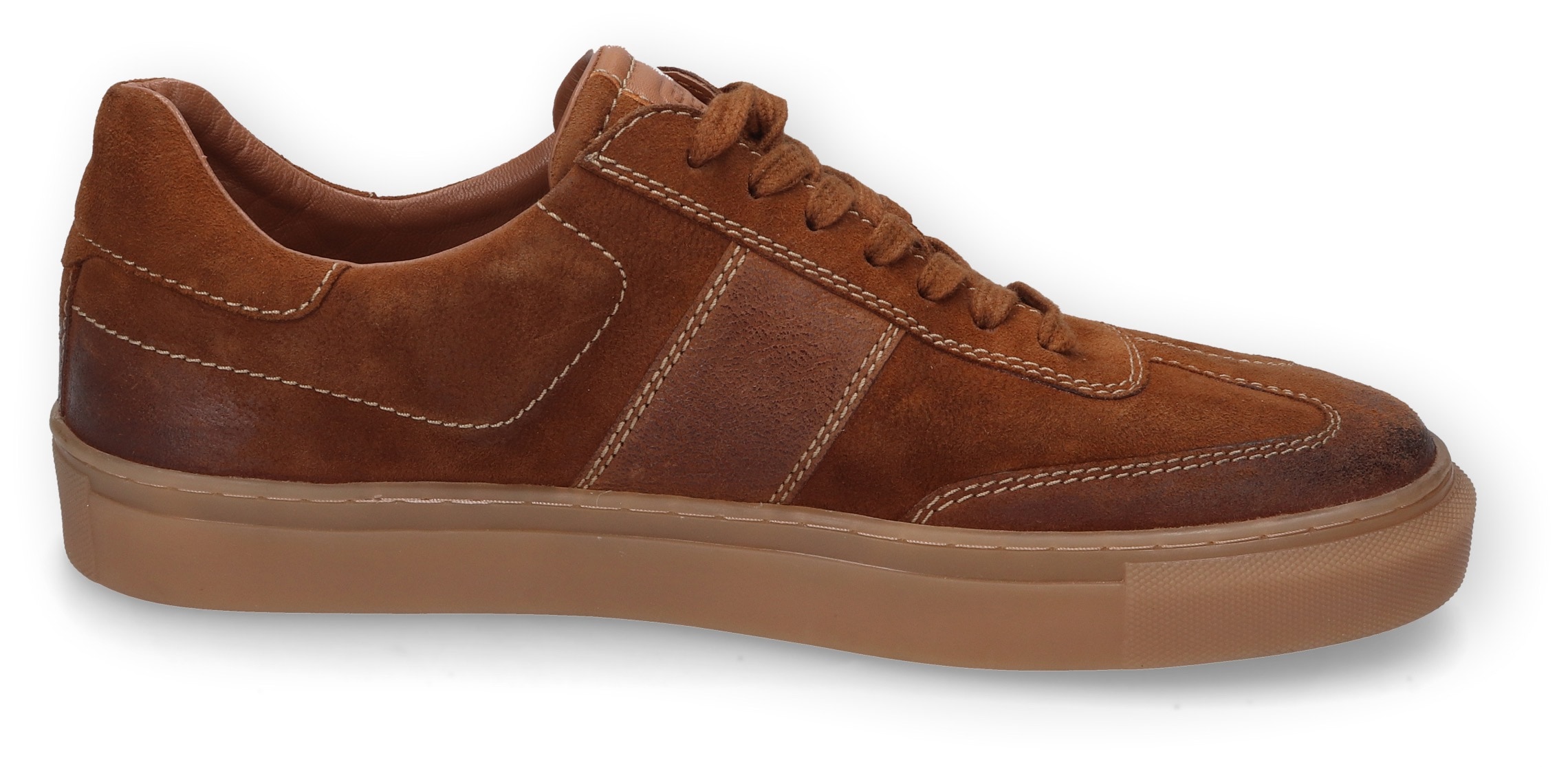 camel active Sneaker, im Retro Look, Freizeitschuh, Halbschuh, Schnürschuh