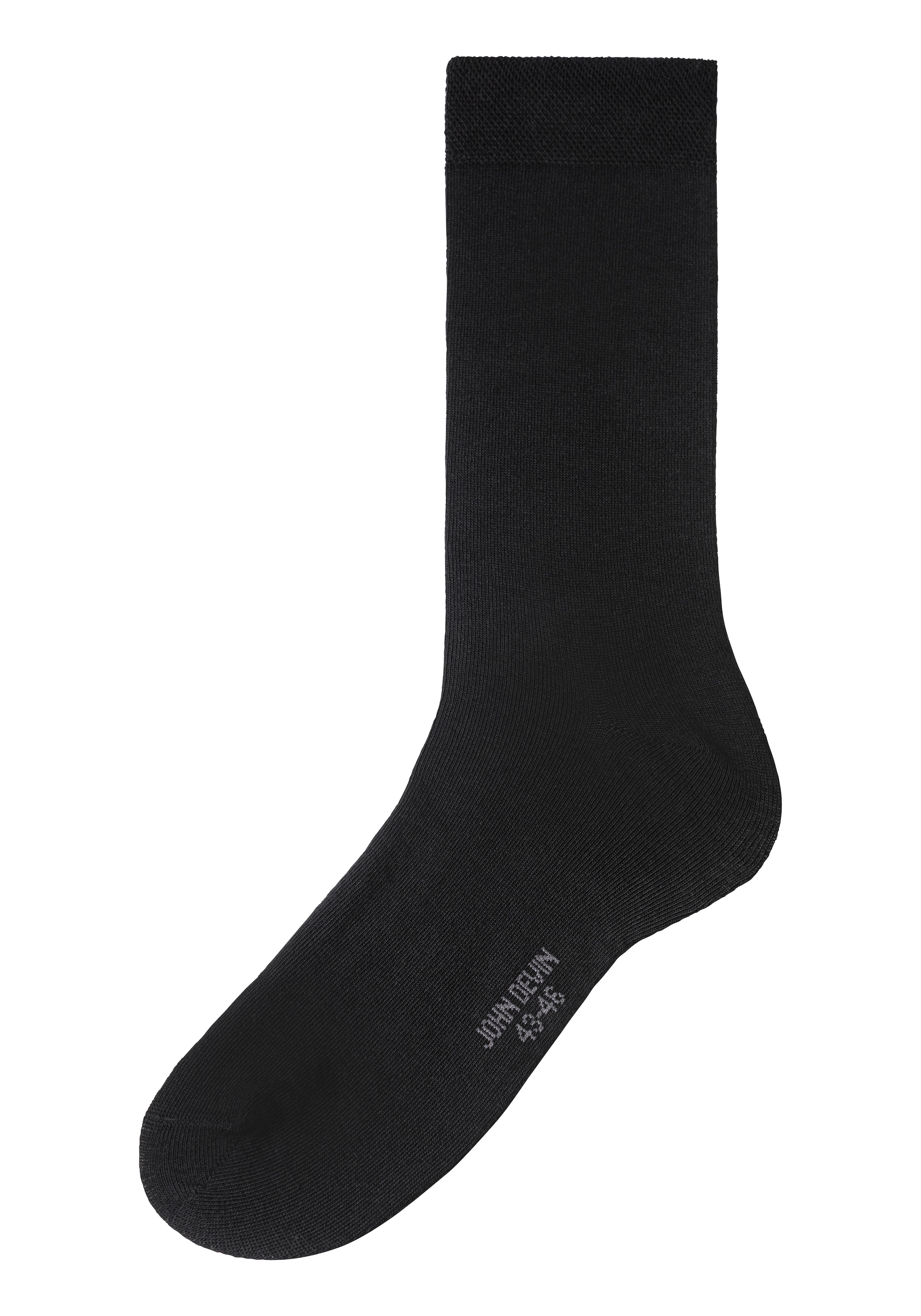 John Devin Businesssocken, (Packung, 6 Paar), lange Form, wertig in Box verpackt