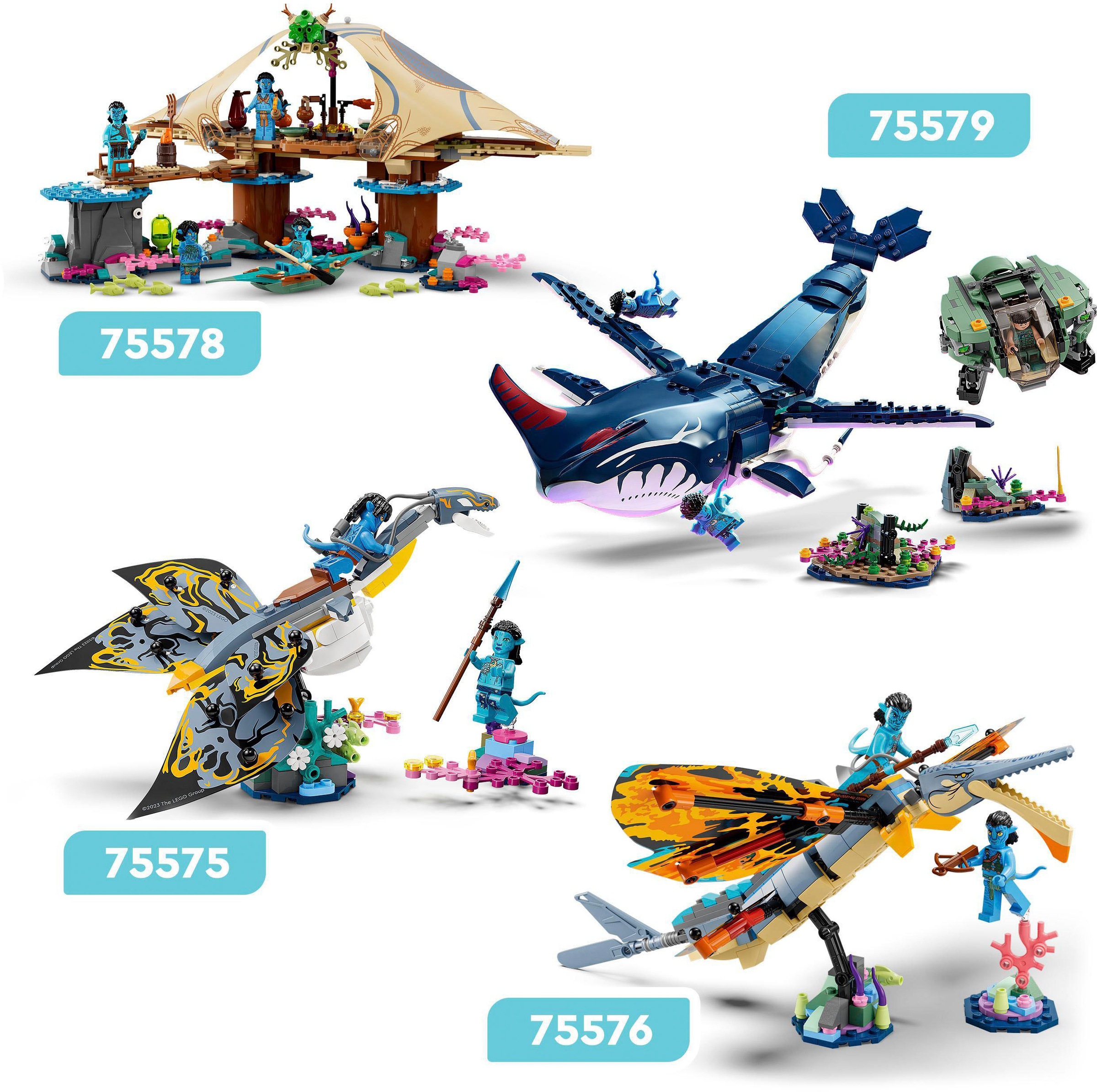 LEGO® Konstruktionsspielsteine »Entdeckung des Ilu (75575), LEGO® Avatar«, (179 St.), Made in Europe