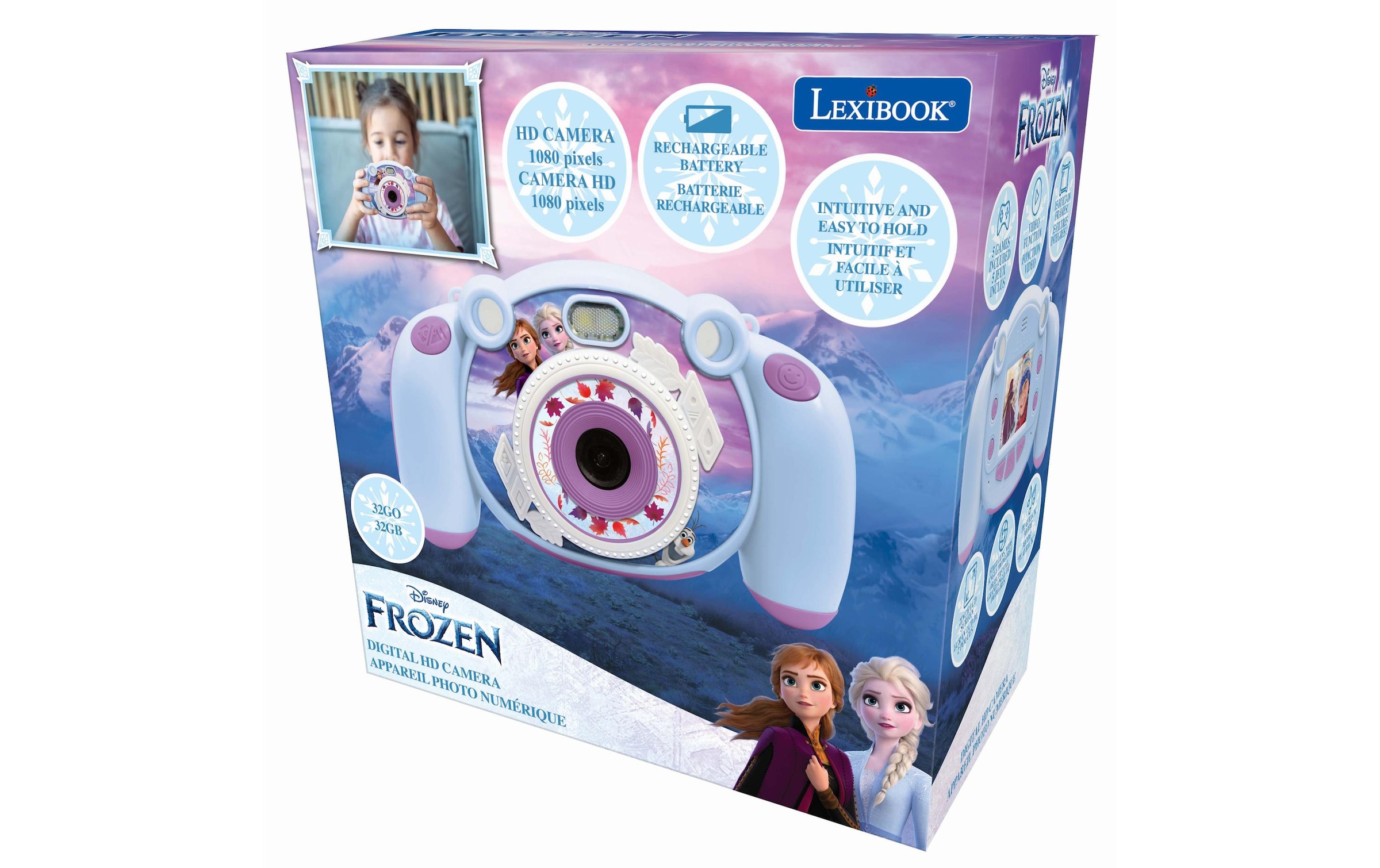 Lexibook® Kinderkamera »Disney Frozen Blau/Violett«