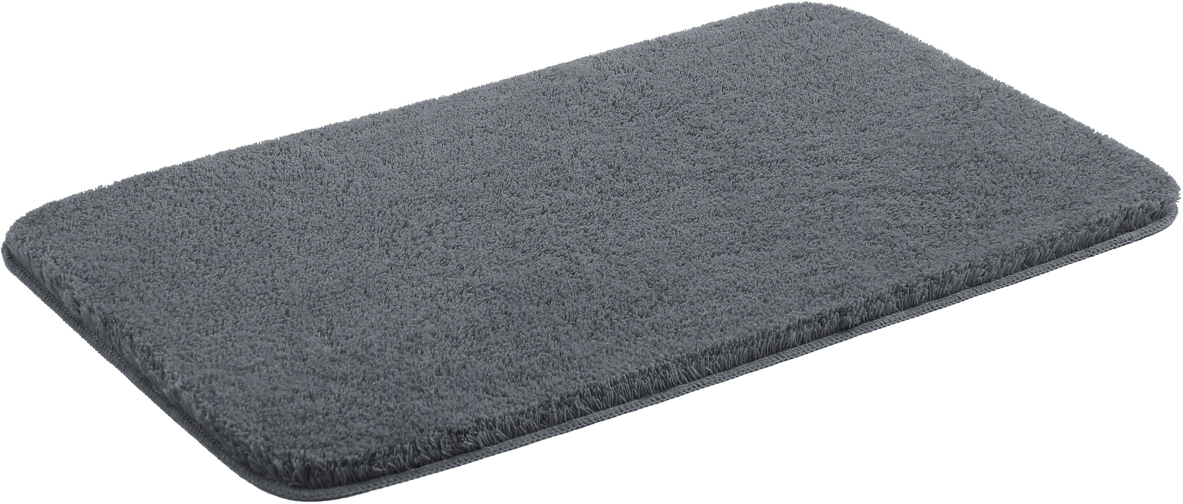 OTTO home Badematte "Merida, Badvorleger, Badezimmer Teppich" Höhe 32 mm rutschhemmend beschichtet fußbodenheizungsgeeignet  schnell trocknend  strapazierfähig Badteppich, Uni Farben, rechteckig, rund & als 2-tlg. Set erhältlich