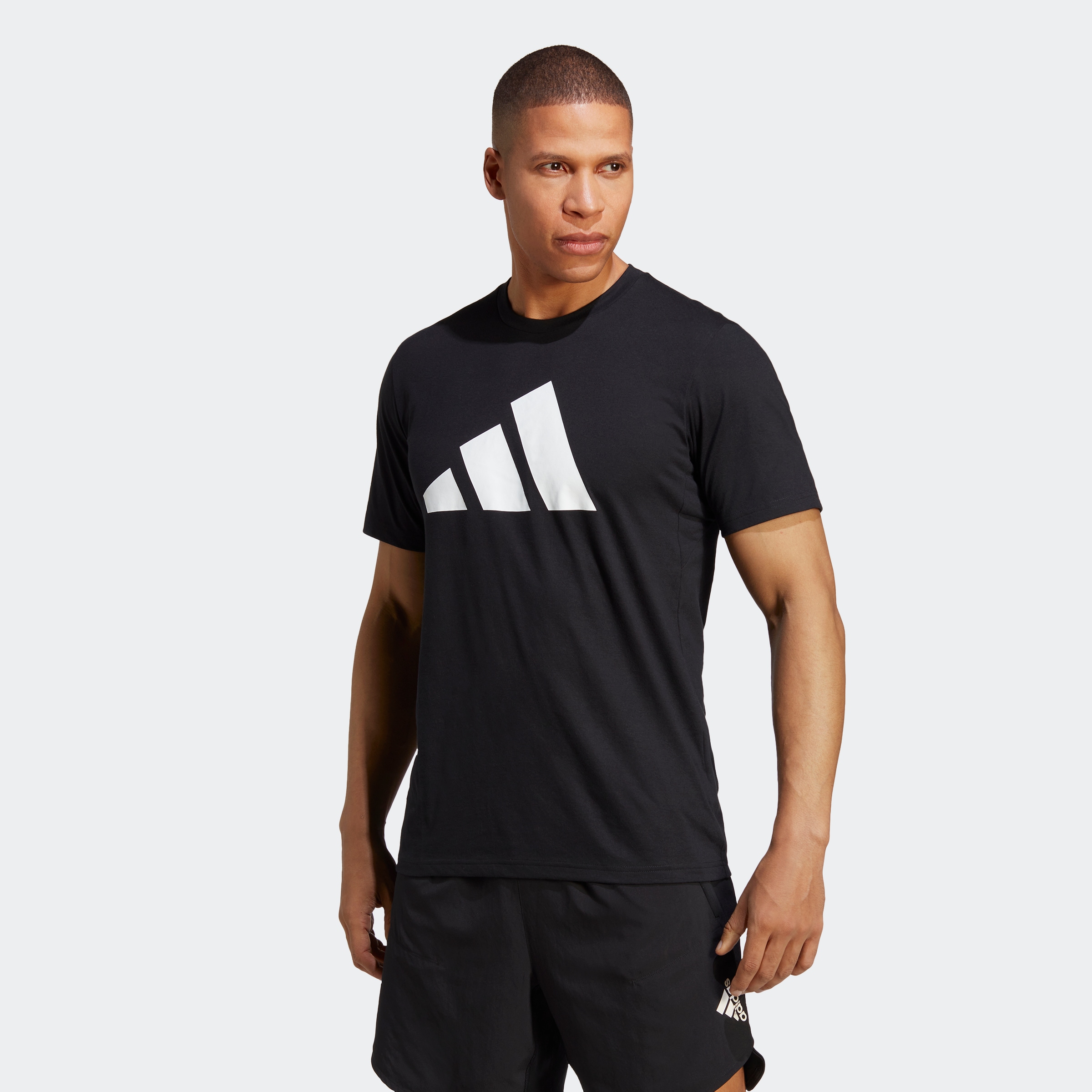 adidas Performance T-Shirt »TRAIN ESSENTIALS FEELREADY LOGO TRAINING«