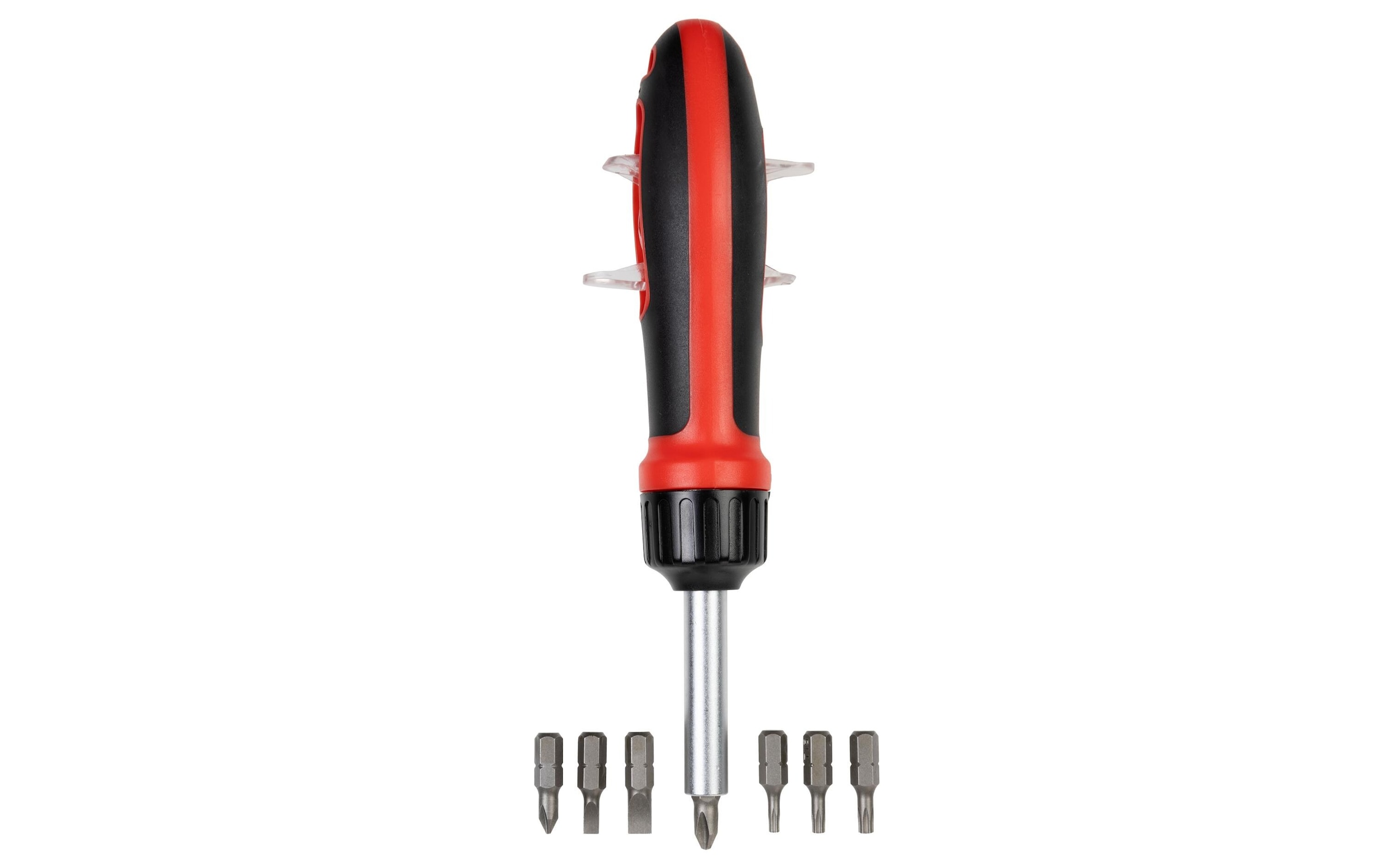 STRUCT Schraubendreher »8-teilig«, (8 St., Schraubenziehertyp: Bit-Halter, Schlitz, Kreuzschlitz, Torx)