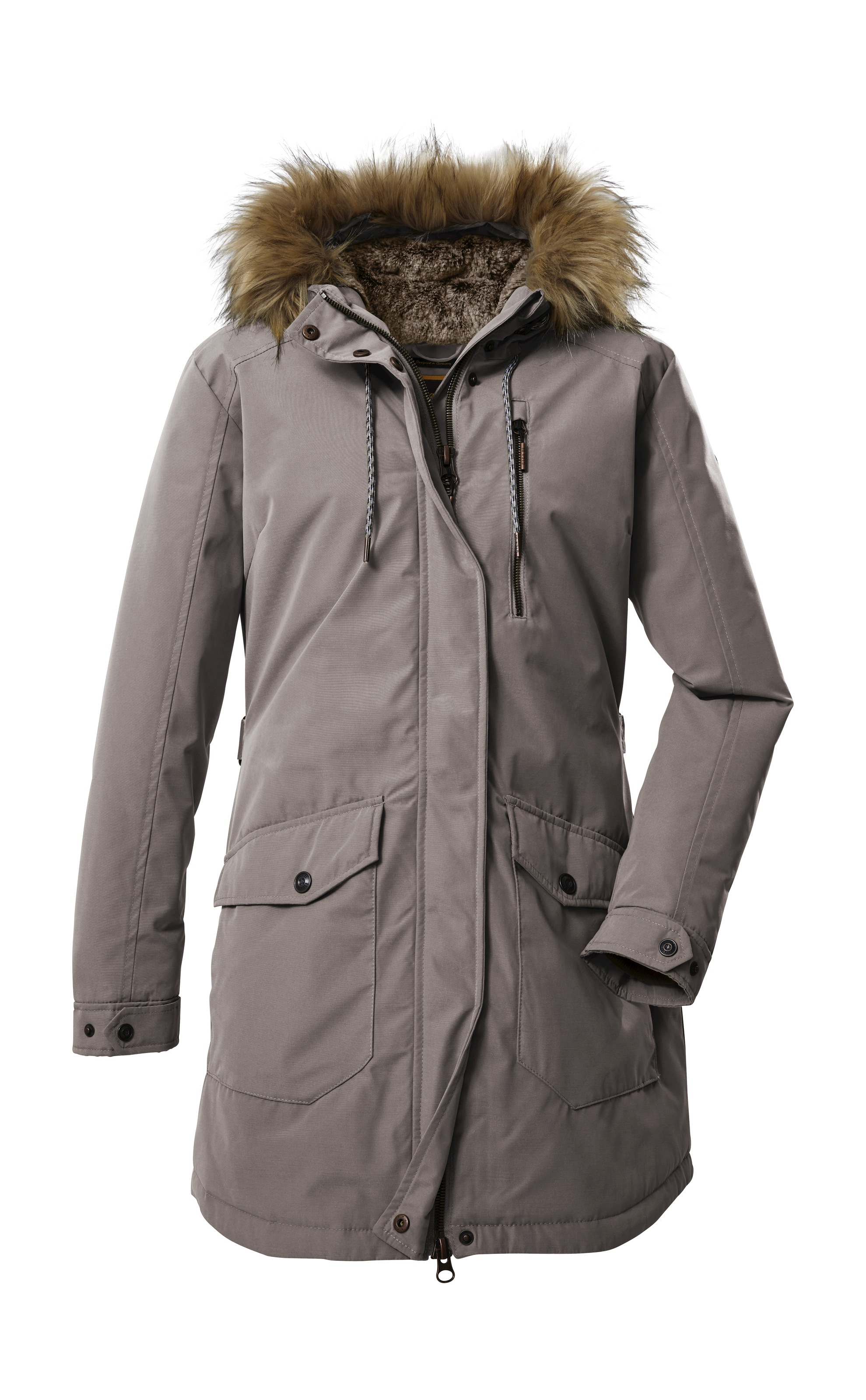 G.I.G.A. DX by killtec Parka »GW 7 WMN PRK« Sportlich eleganter Parka, wasserabweisend, abnehmbares Kunstfell