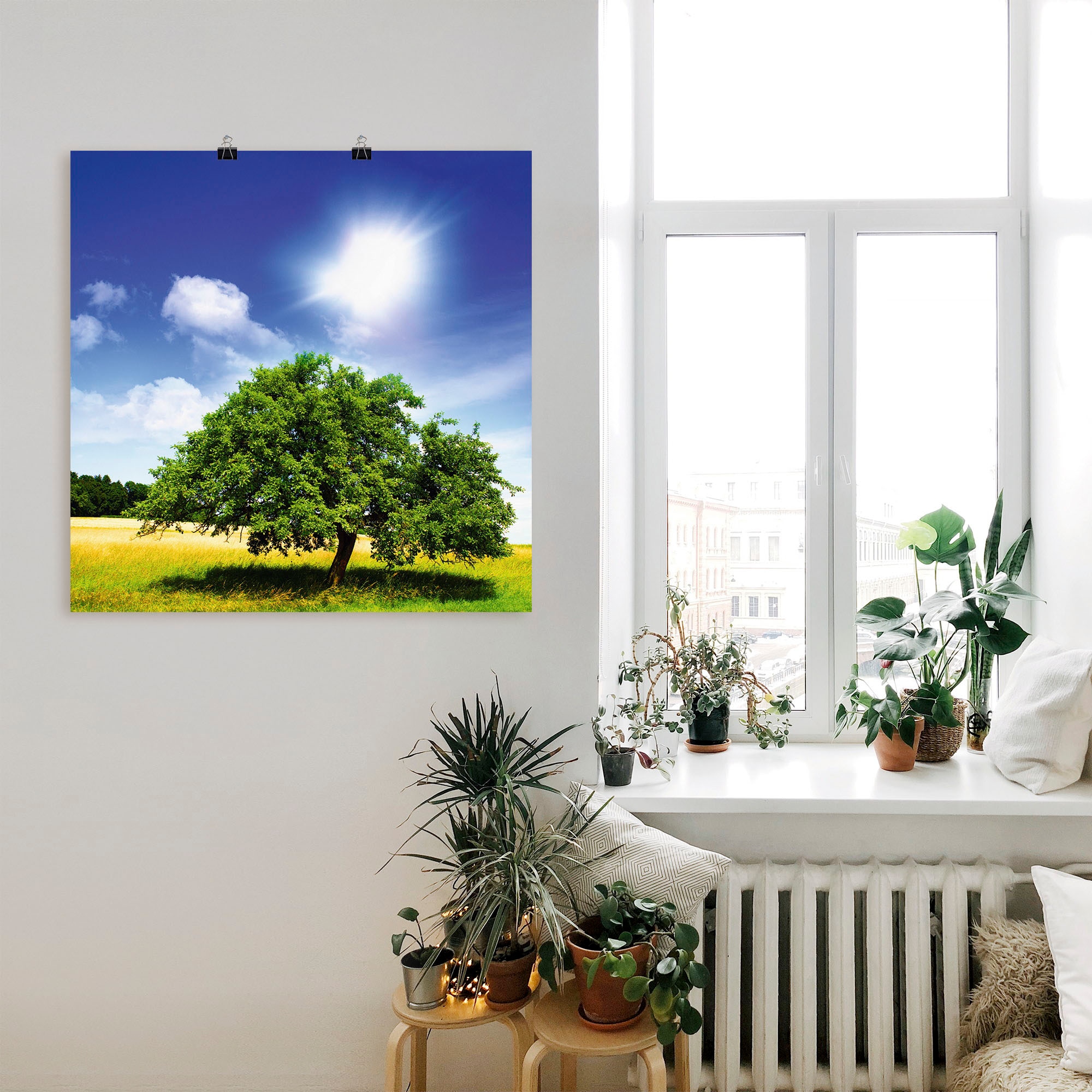 Leinwandbild, (1 online Wandaufkleber Poster Lebens«, Artland Bäume, St.), shoppen Jelmoli-Versand oder Alubild, als »Baum Wandbild versch. | des Grössen in