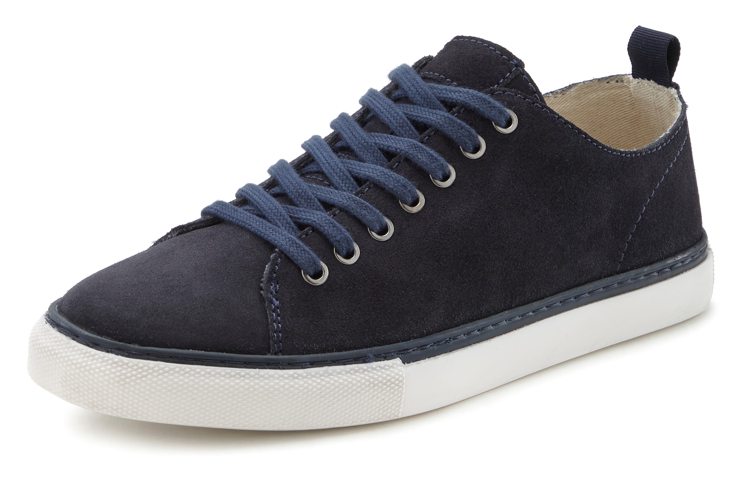 AUTHENTIC LE JOGGER Sneaker »Schnürschuh«, aus Leder, Schnürhalbschuhe, Freizeitschuhe, ultraleicht