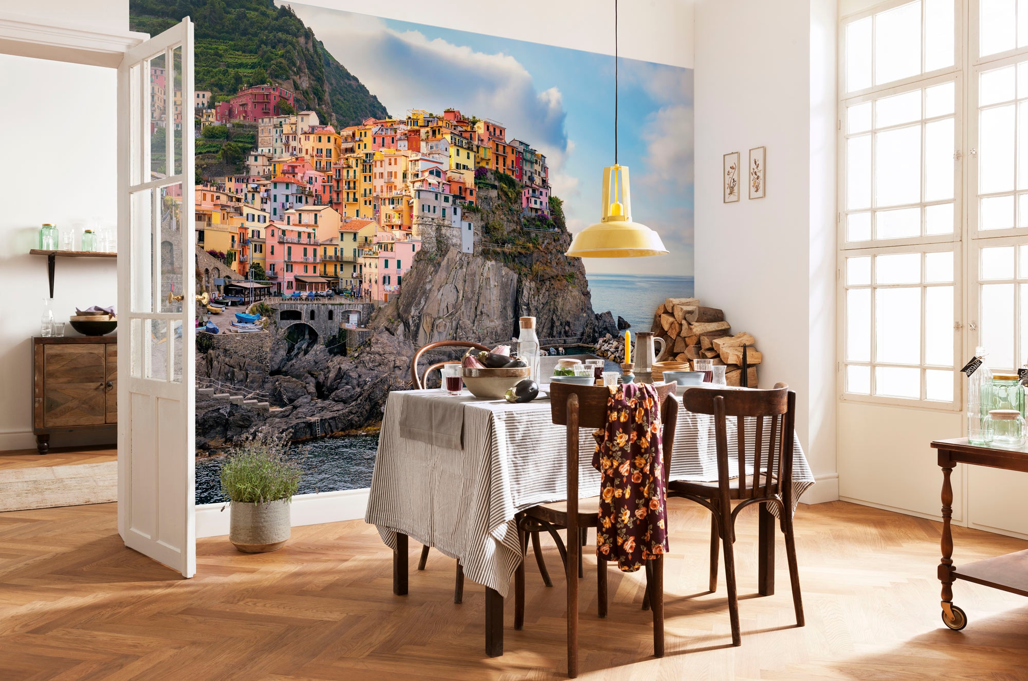 ❤ Komar Vliestapete »Cinque Terre«, 368x248 cm (Breite x Höhe), inklusive  Kleister entdecken im Jelmoli-Online Shop
