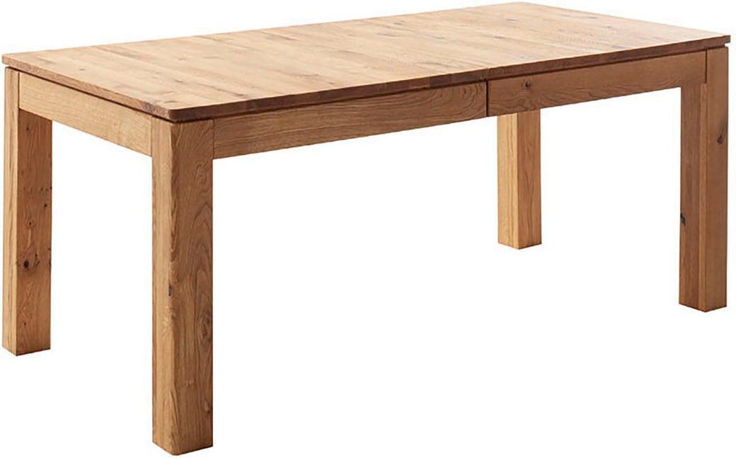 MCA furniture Esstisch »ETNA 4-Fuss Tisch«, (Einzelstück), Massivholz,durchgehende Lamelle,Stollenfuss 10x10cm,Tischplatte 2,5cm