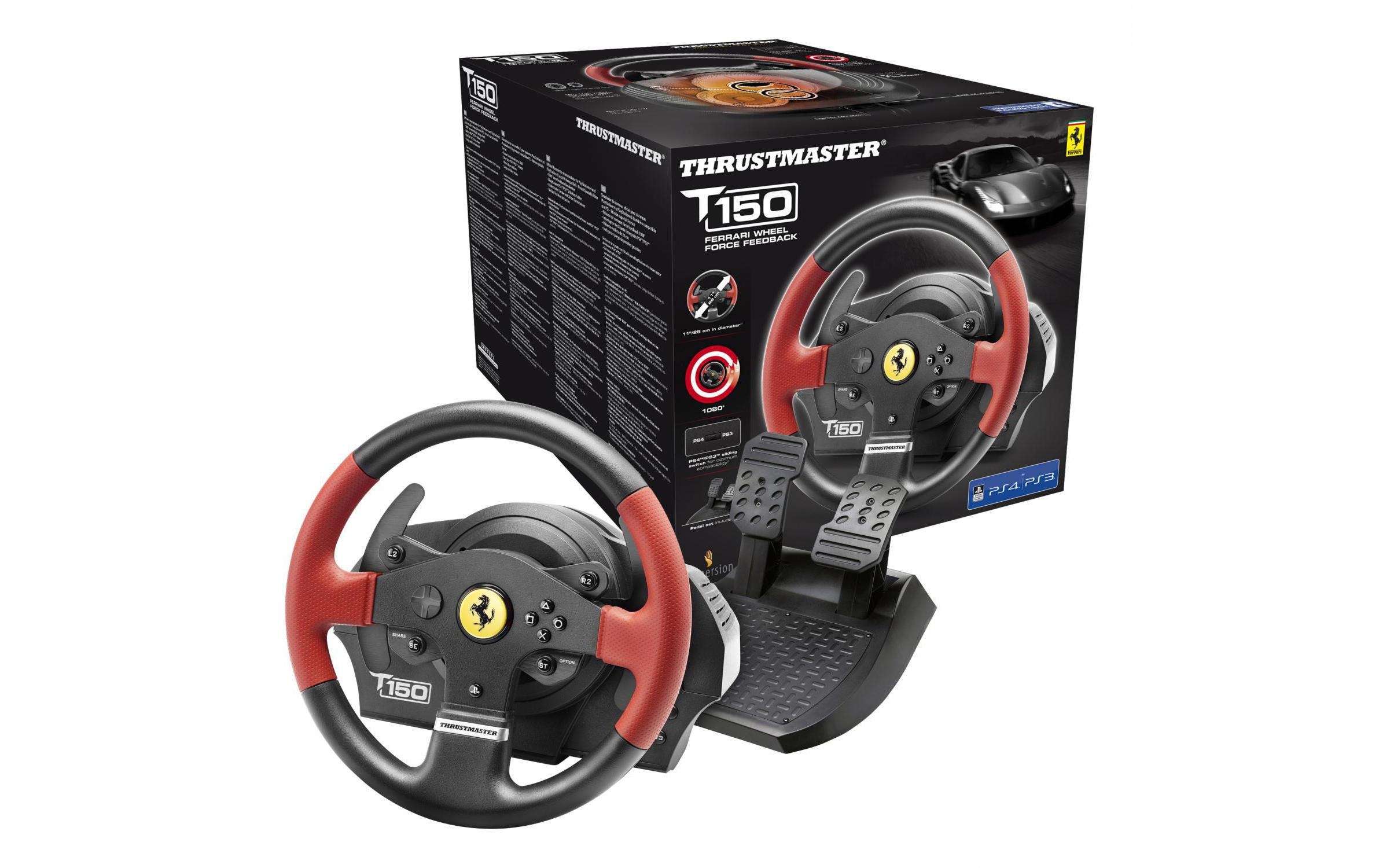 Thrustmaster Lenkrad »T150 Force Feedback Ferrari Wheel«