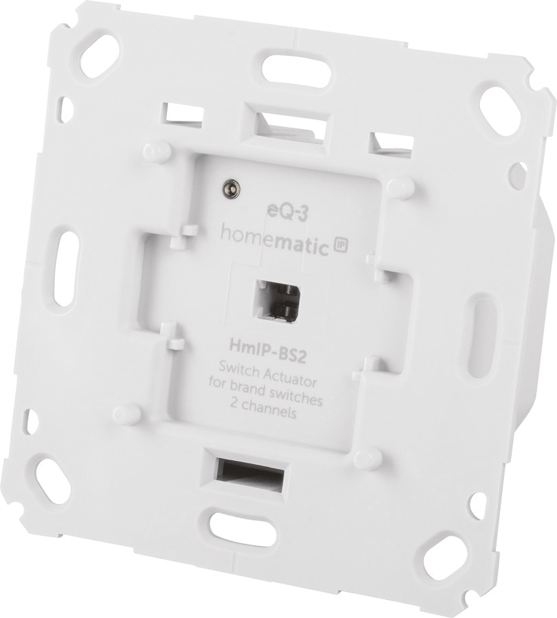 Homematic IP Smart-Home-Zubehör »Schaltaktor für Markenschalter – 2-fach«