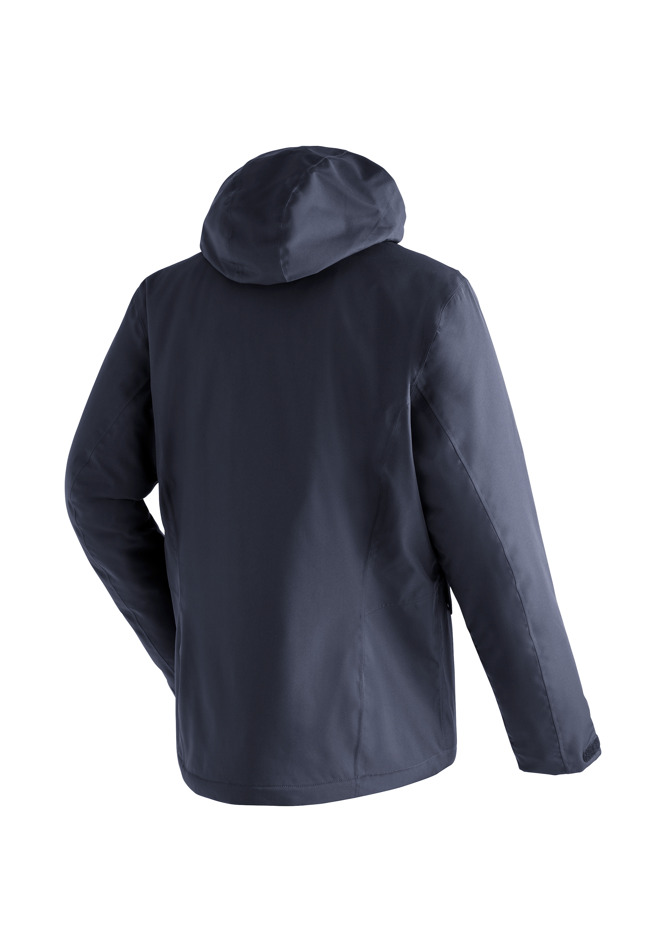 Maier Sports Funktionsjacke »Wambra M«, Outdoor-Funktionsjacke mit grosser Netztasche für die Kapuze