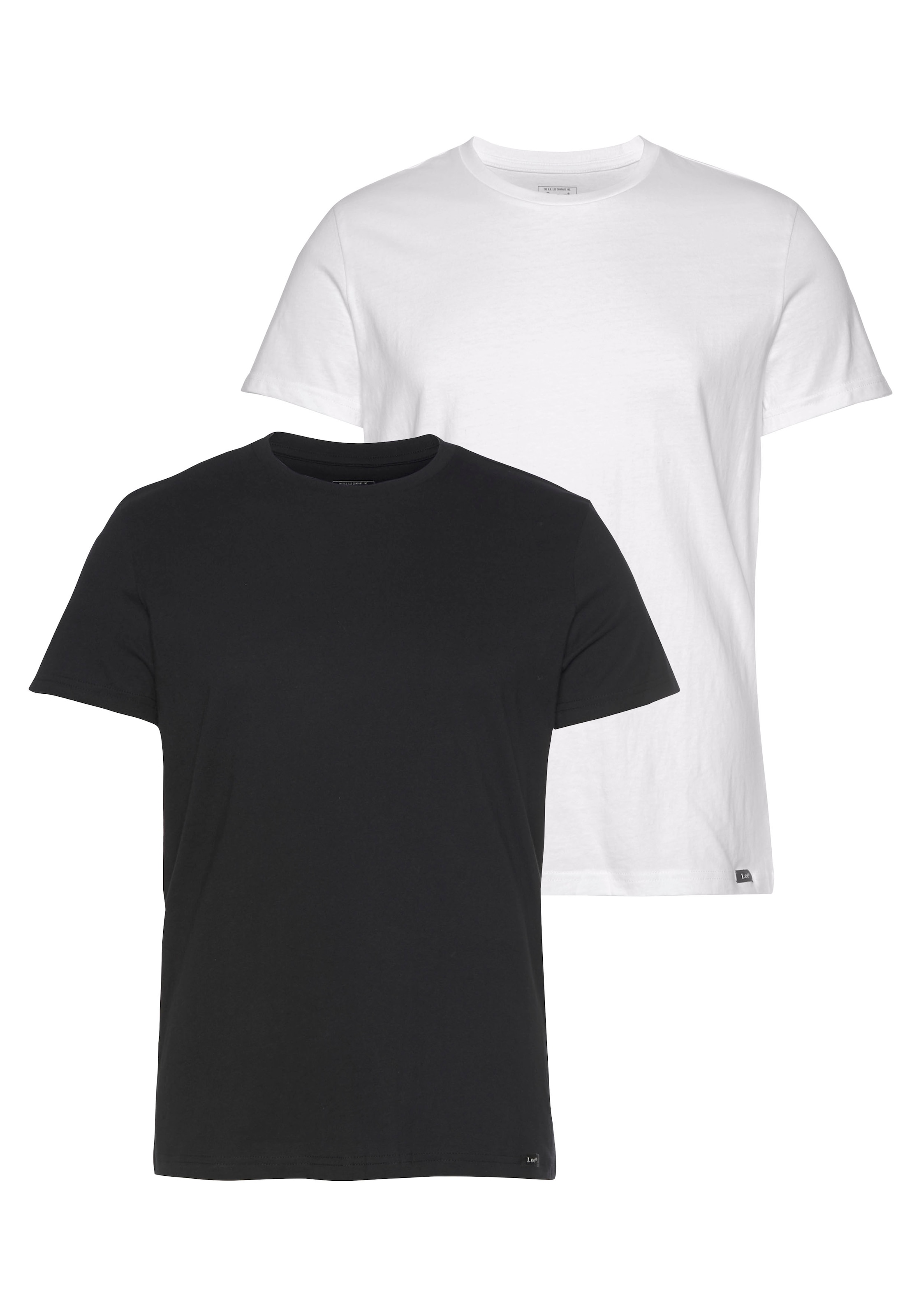 Lee® T-Shirt Set, 2 Stk. in schmaler Passform