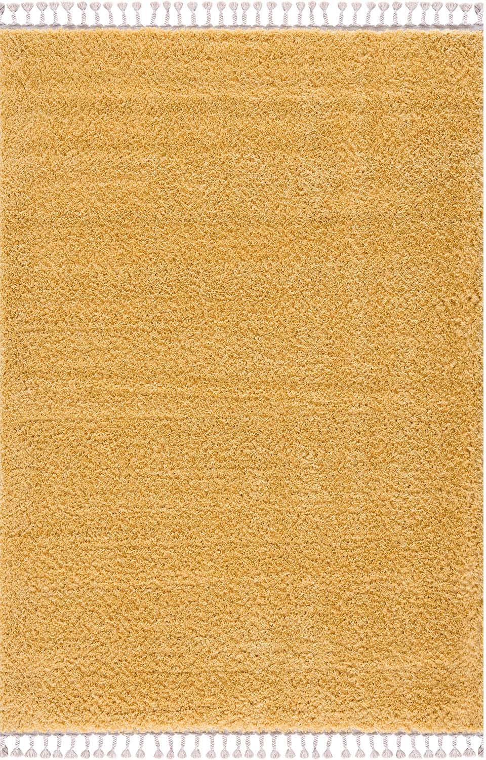 Carpet City Hochflor-Teppich »Pulpy 100«, rechteckig, 30 mm Höhe, Läufer, weich, mit Fransen, uni, viele Grössen, Wohnzimmer, Schafzimmer