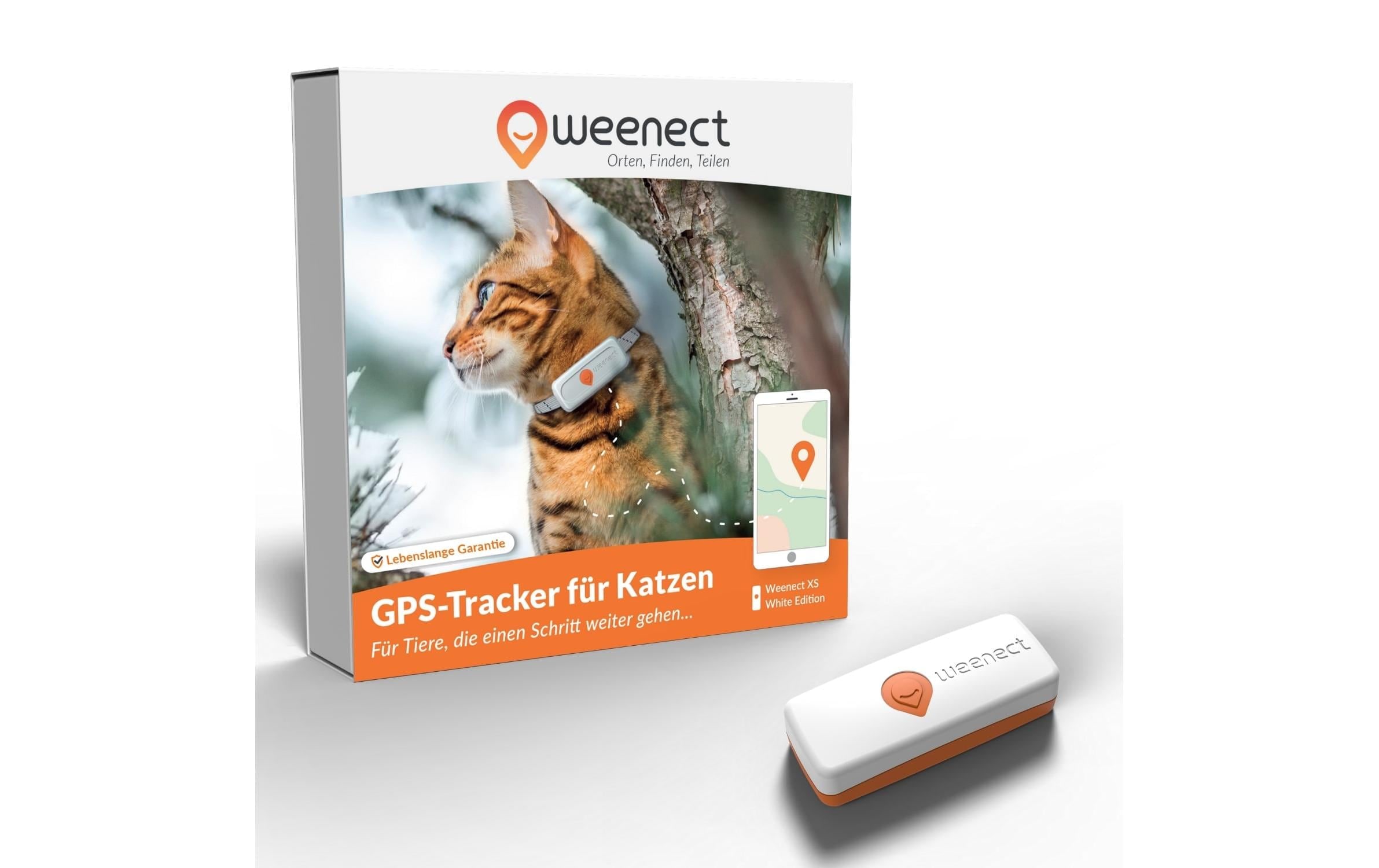 GPS-Tracker »Weenect XS für Katzen Weiss«