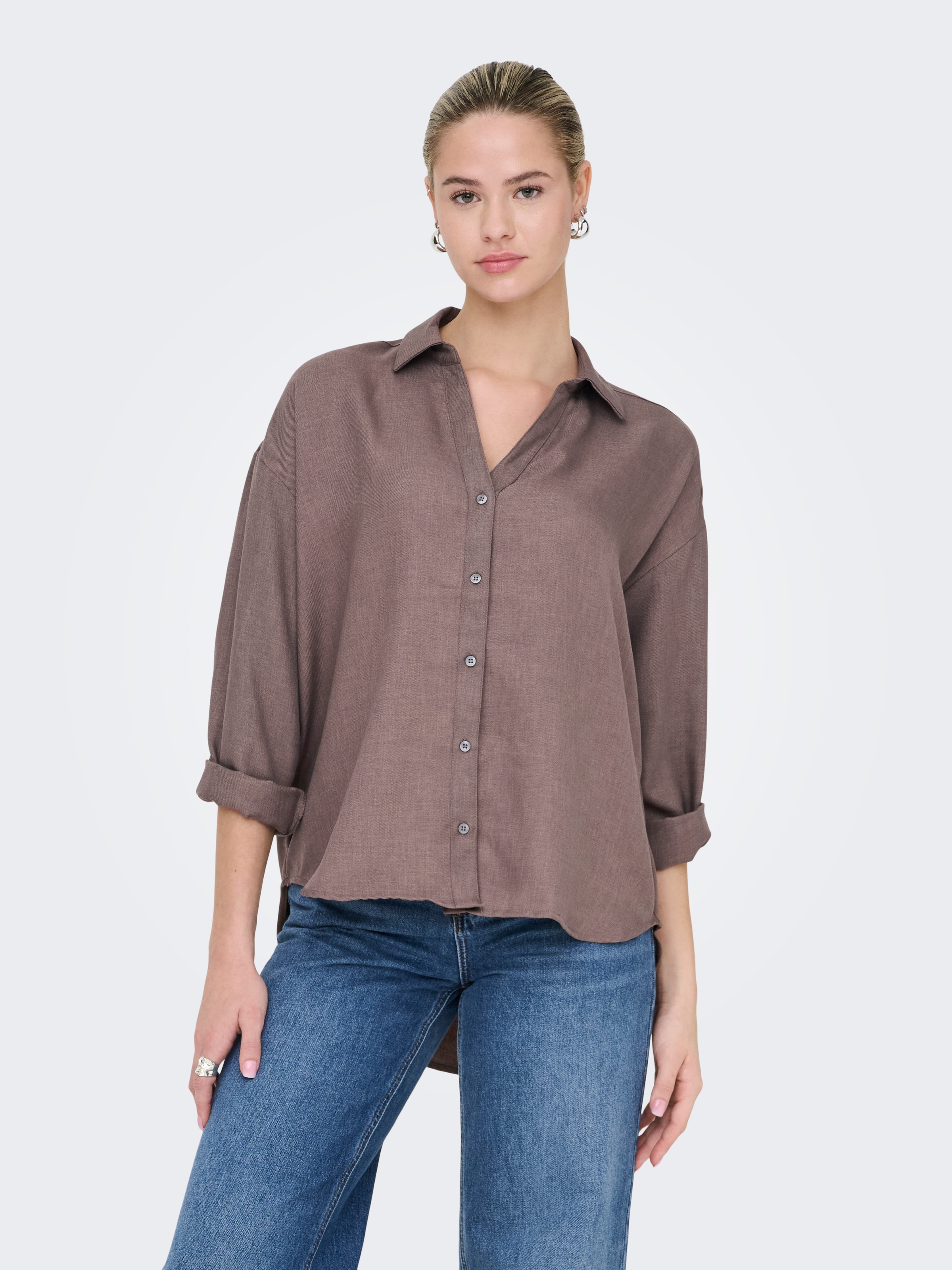ONLY Hemdbluse »ONLHARRIET LIFE L/S SHIRT WVN«