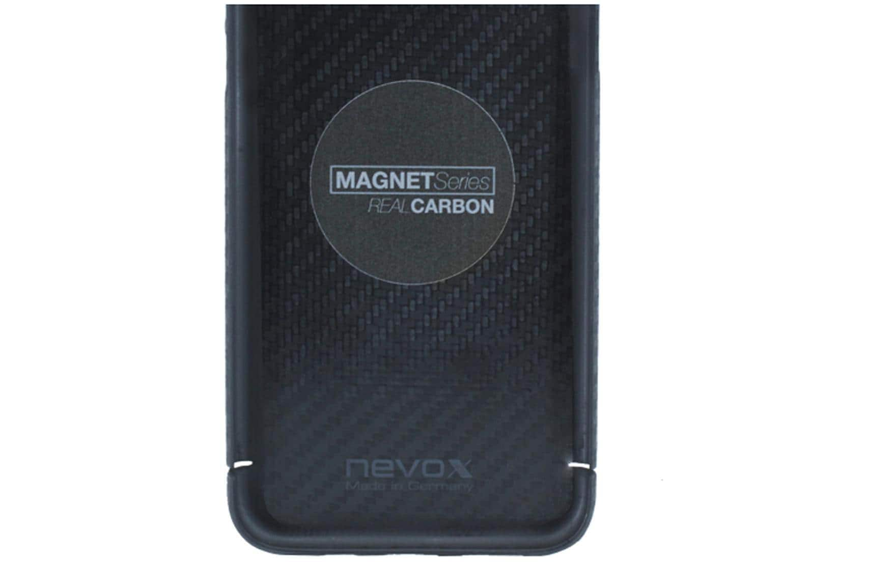 nevox Handyhülle »Carbon Series Cover Magnet«, Samsung Galaxy S23 Ultra