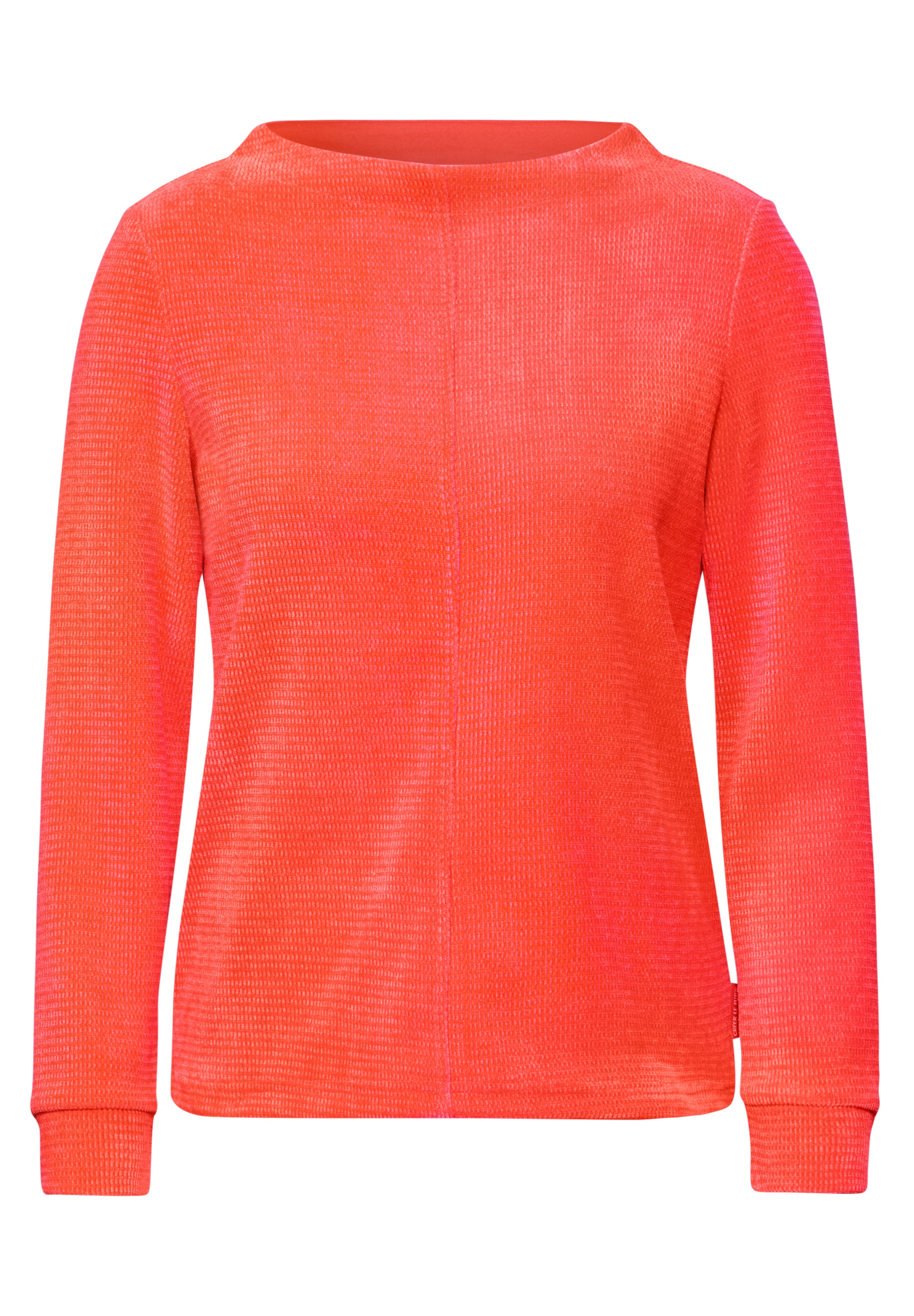 Cecil Langarmshirt, in Cord Qualität