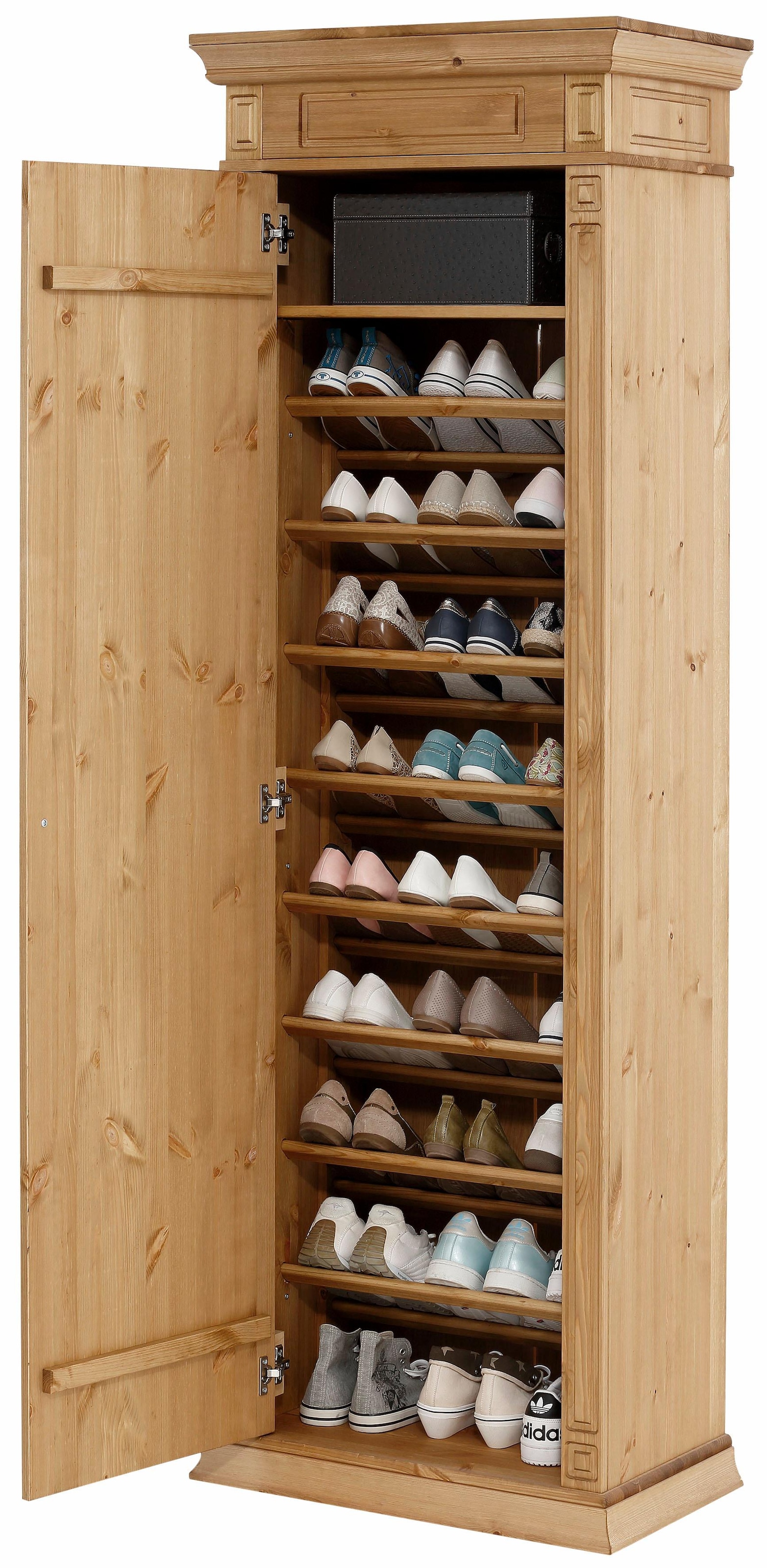 Home affaire Schuhschrank Jelmoli-Versand Breite massiver shoppen aus 66 Kiefer | cm »Vinales«, online