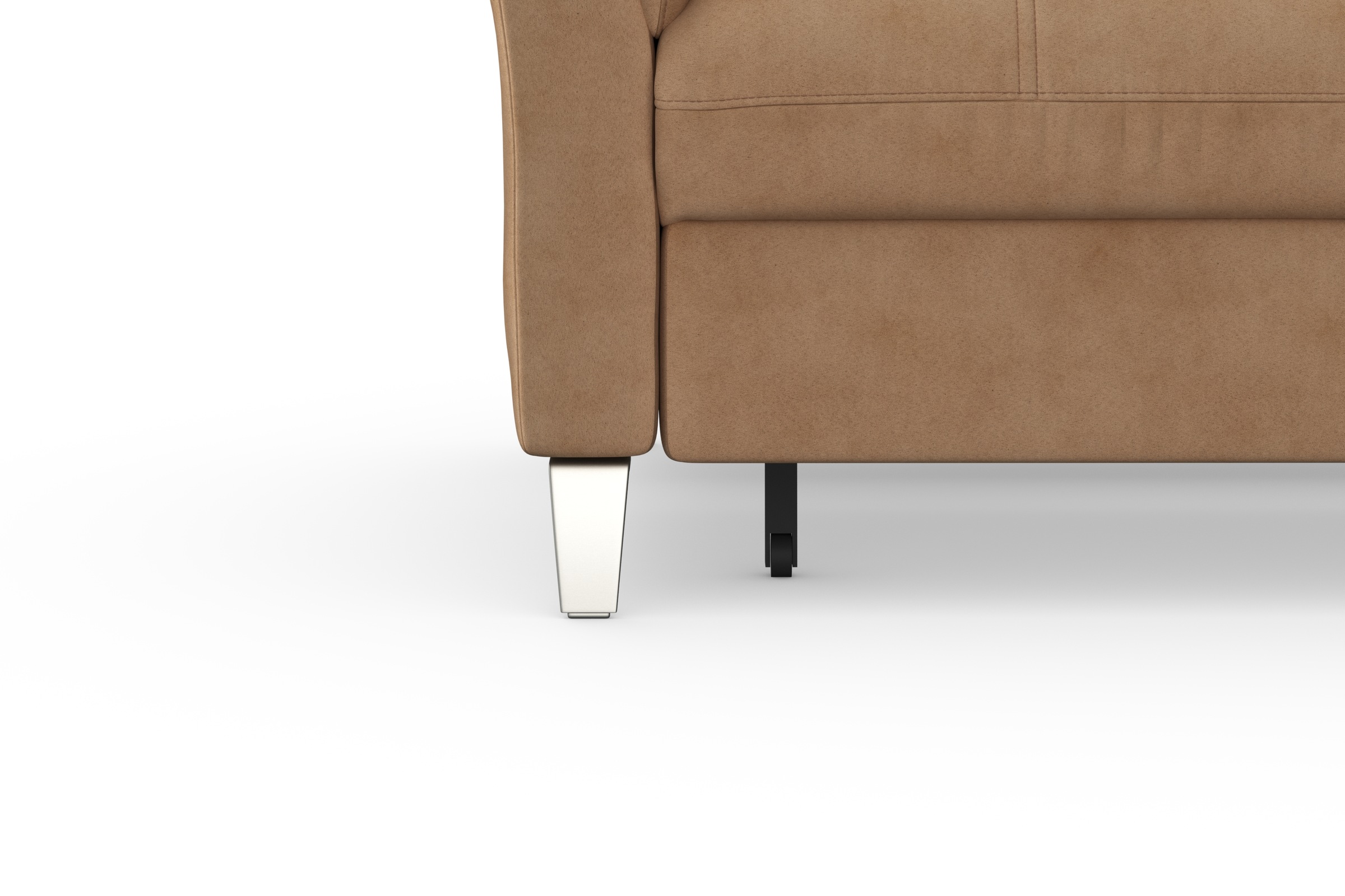 sit&more Ecksofa »Marano L-Form«, inklusive Kopfteilverstellung, wahlweise mit Bettfunktion, Bettkasten