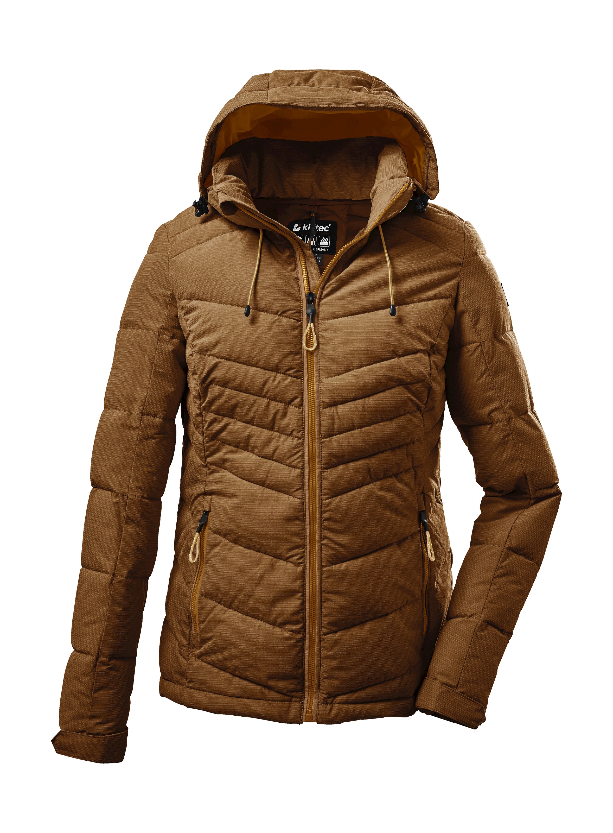 Killtec Steppjacke »KOW 149 WMN QLTD JCKT« Wasser- und windabweisend, atmungsaktiv, abnehmbare Kapuze