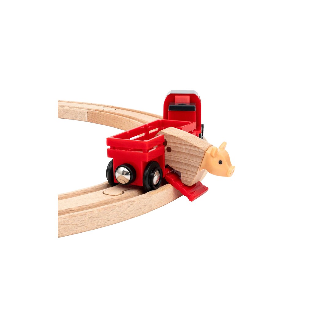 BRIO® Spielzeug-Eisenbahn »Grosses Bauernhof-Set«