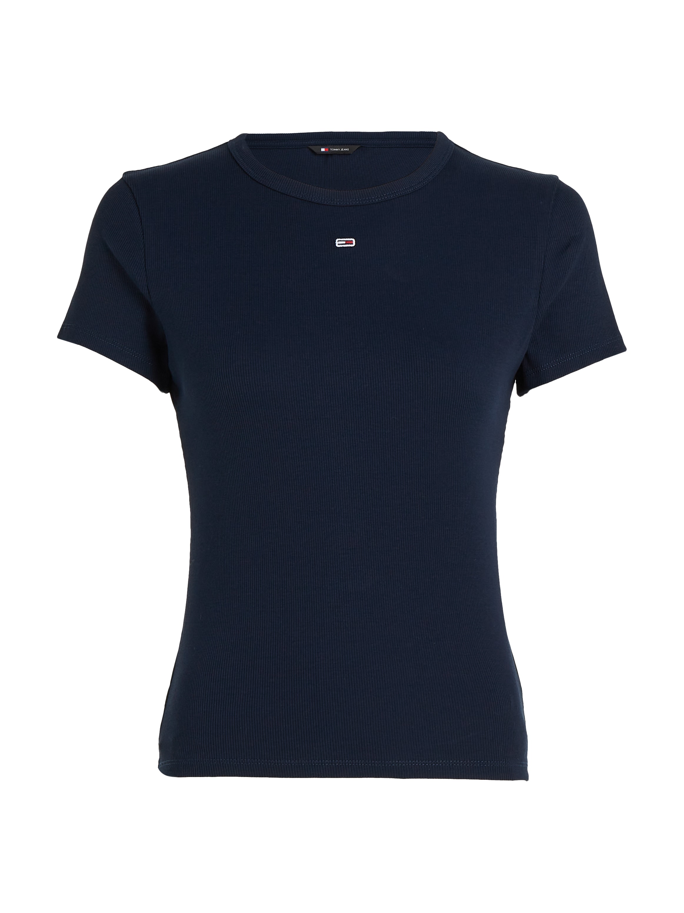 Tommy Jeans Curve T-Shirt »Slim Essential Rib«, Grosse Grössen