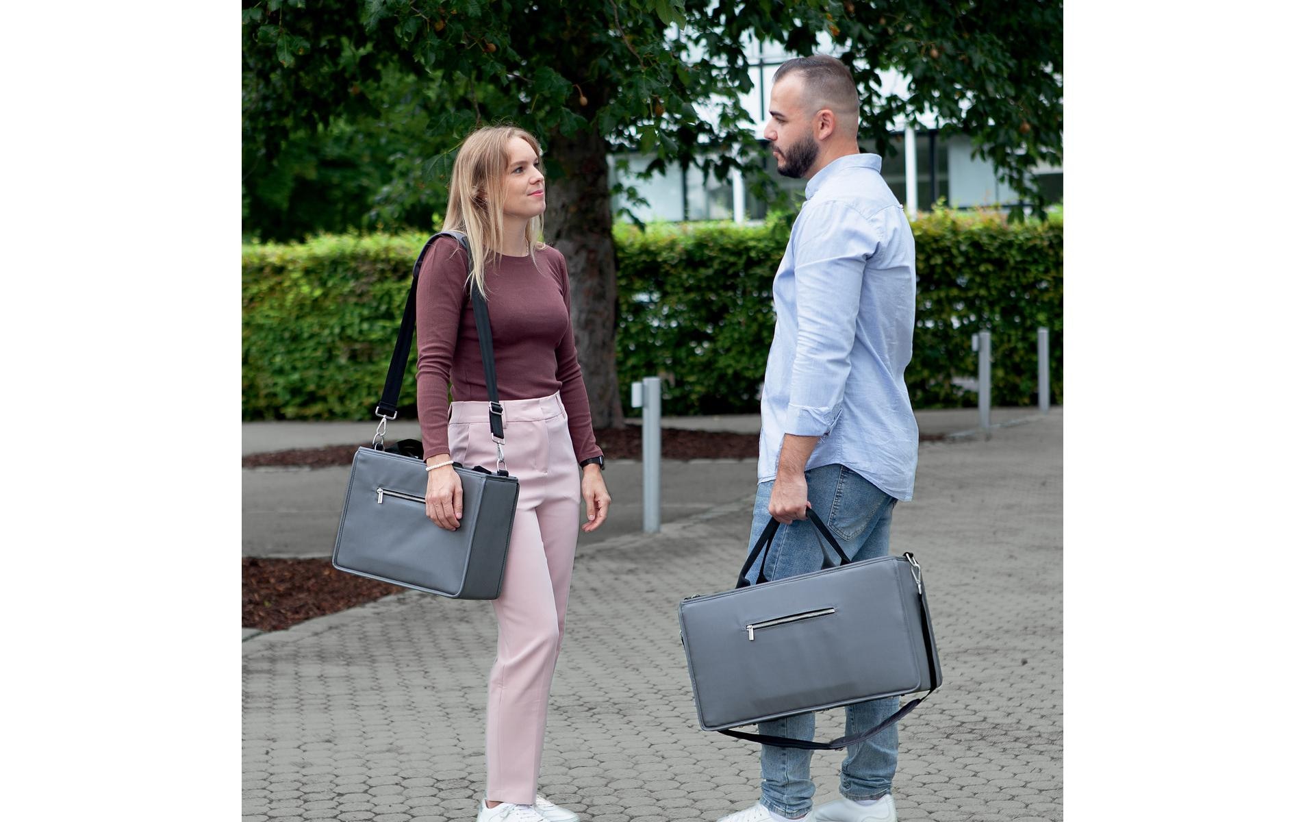 Sigel Laptoptasche »Desk Sharing Bag Premium M 14«, Einsteckfächer innen